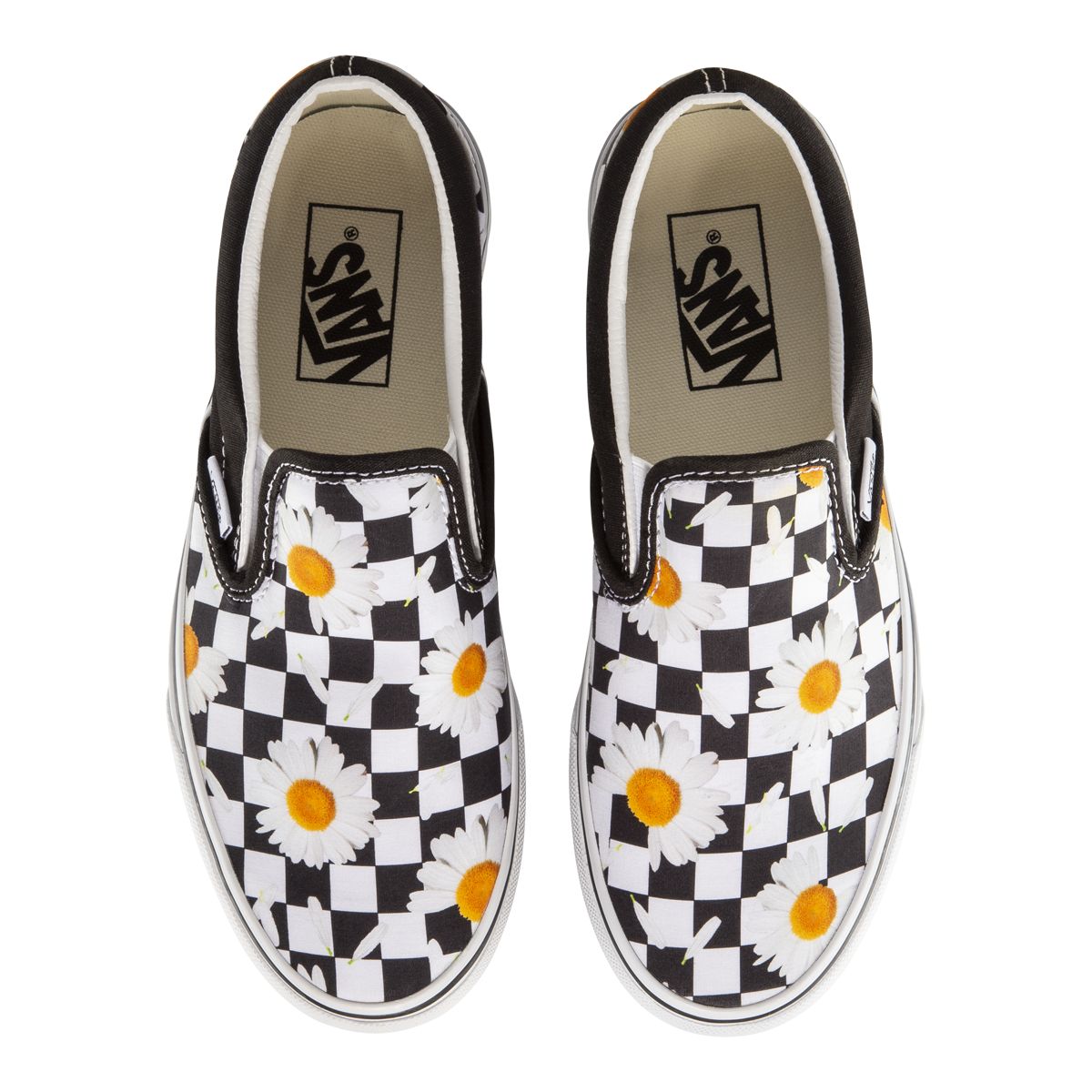Vans Women's Classic Slip On Love Me Love Me Not Skate Shoes