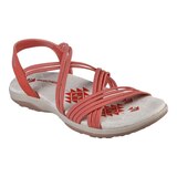 Skechers Women's Reggae Slim Rust Sandals Front_Three_Fourths_Angled_Right