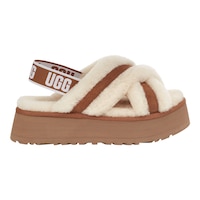 UGG Women's Disco Cross Slide Sandals, Slip On, Platform, Open Toe, Indoor, Outdoor Side_Right