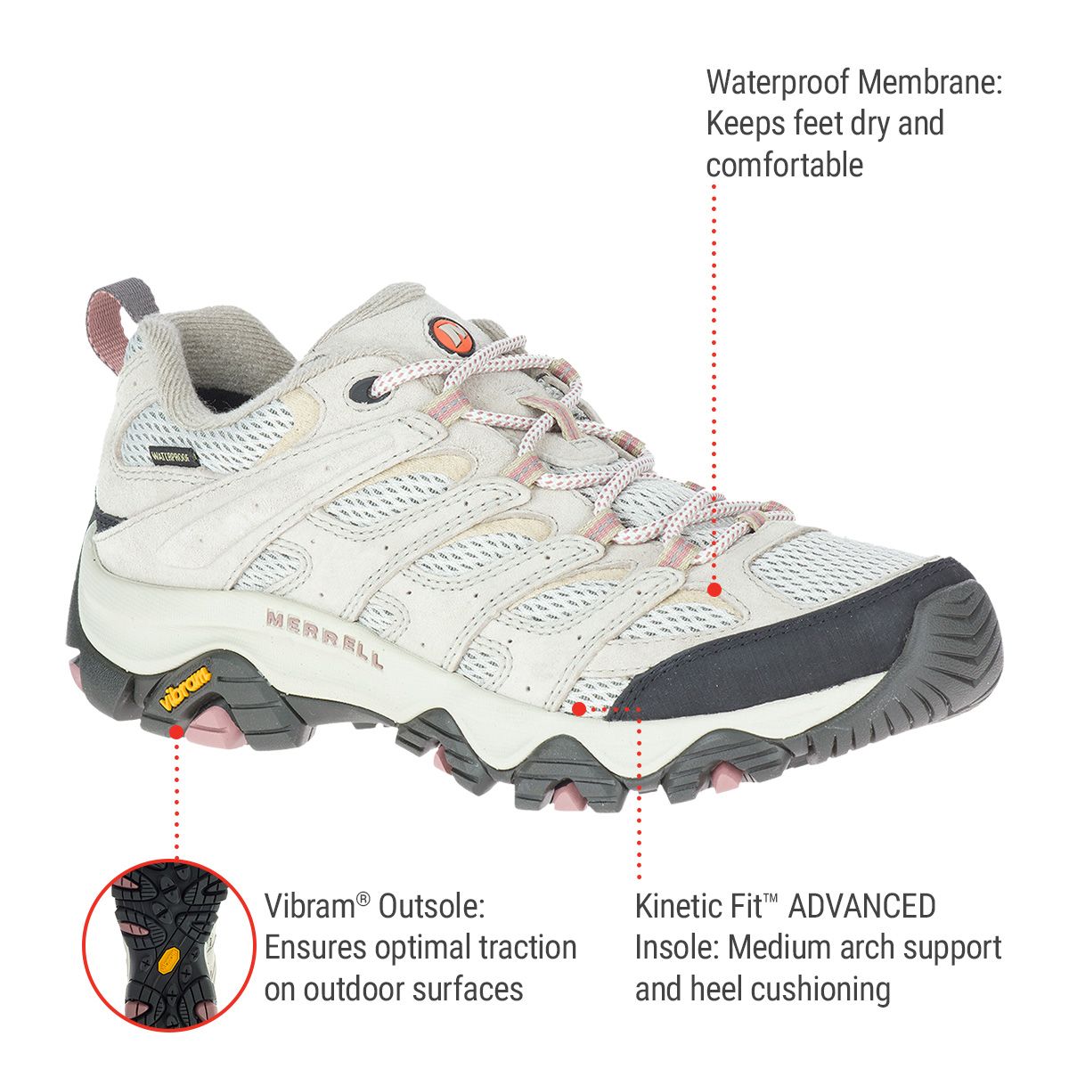 Merrell Women's Moab 3 Hiking Boots