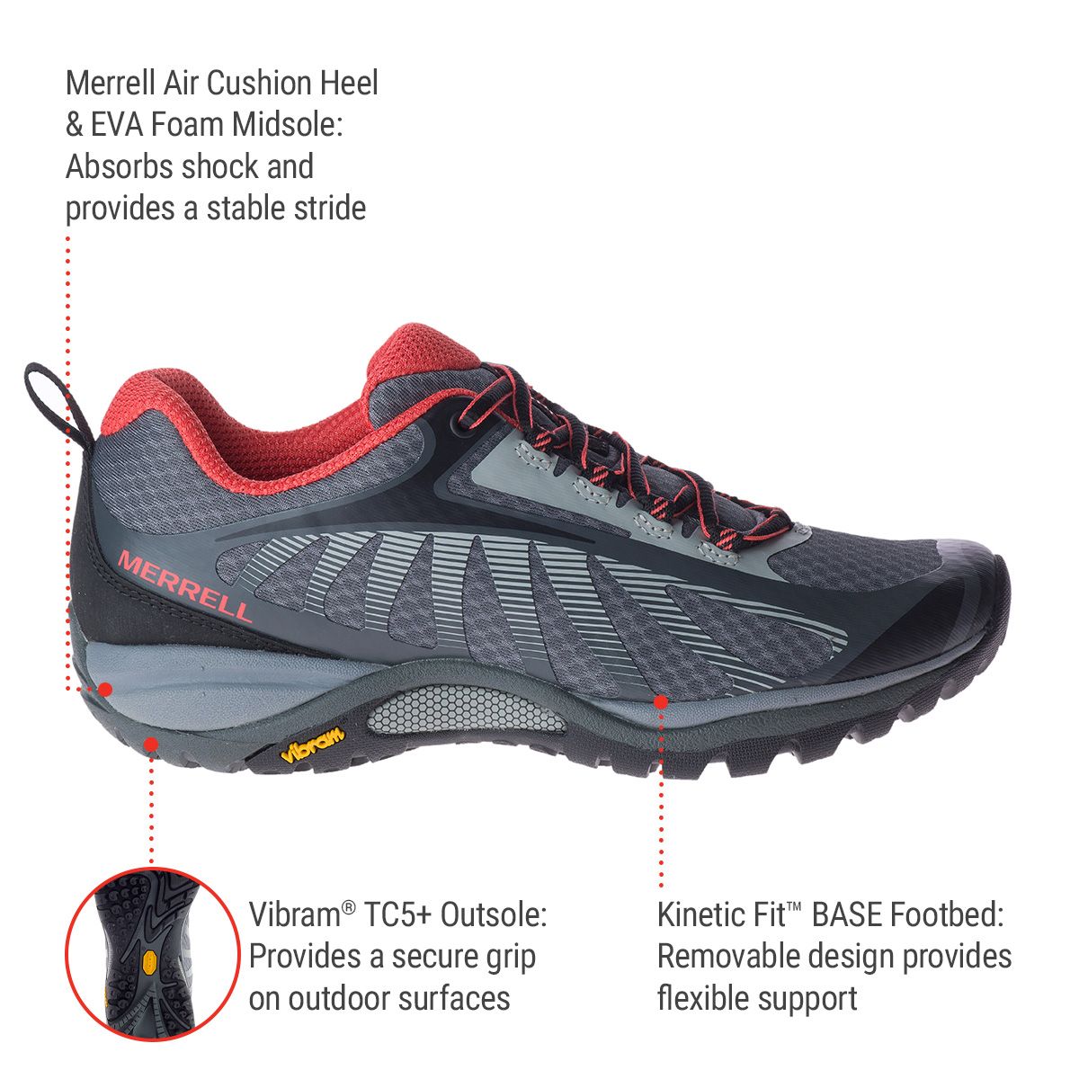 Merrell Women's Siren Edge 3 Hiking Boots