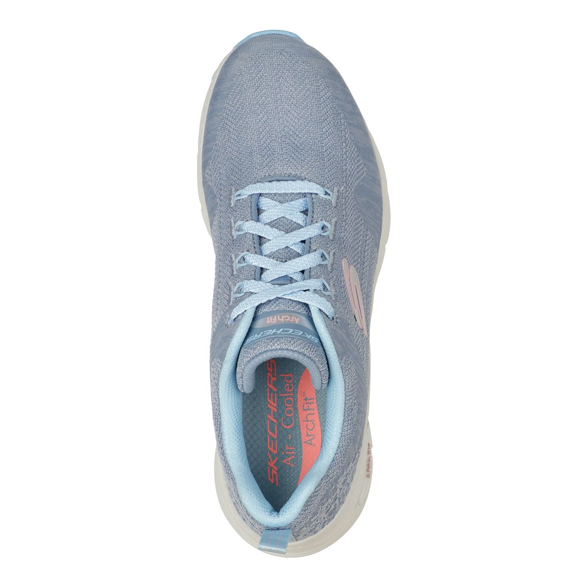 Skechers Women's Arch Fit Comfy Wave Shoes, Low Top, Walking, Lightweight