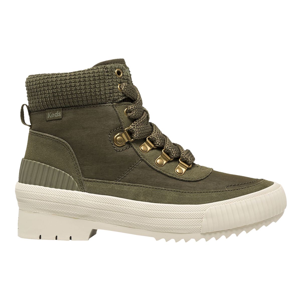 Image of Keds Women's Fielder Boots - Olive