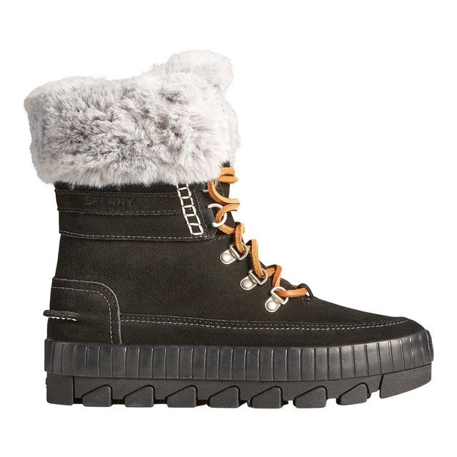 Sperry Women's Torrent Lace Up Winter Boots - Tan Side_Right
