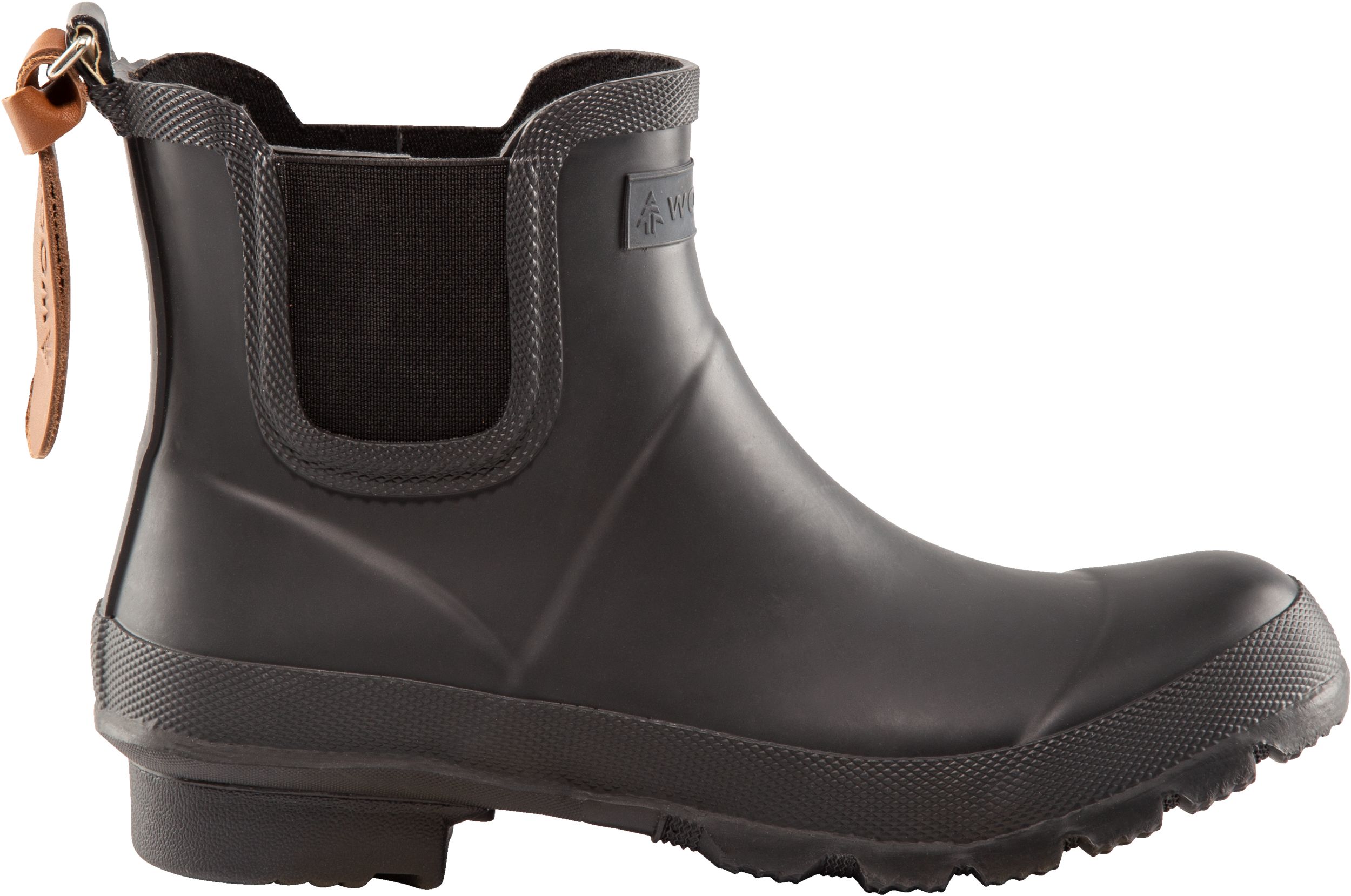 low rubber rain boots