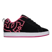 DC Women's Court Graffik Breathable Mesh Skate Sneaker Shoes Side_Right