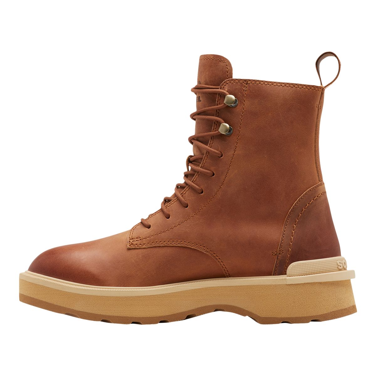 Sorel Women's Hi-Line Lace Boots, High Heel, Casual, Waterproof, Leather