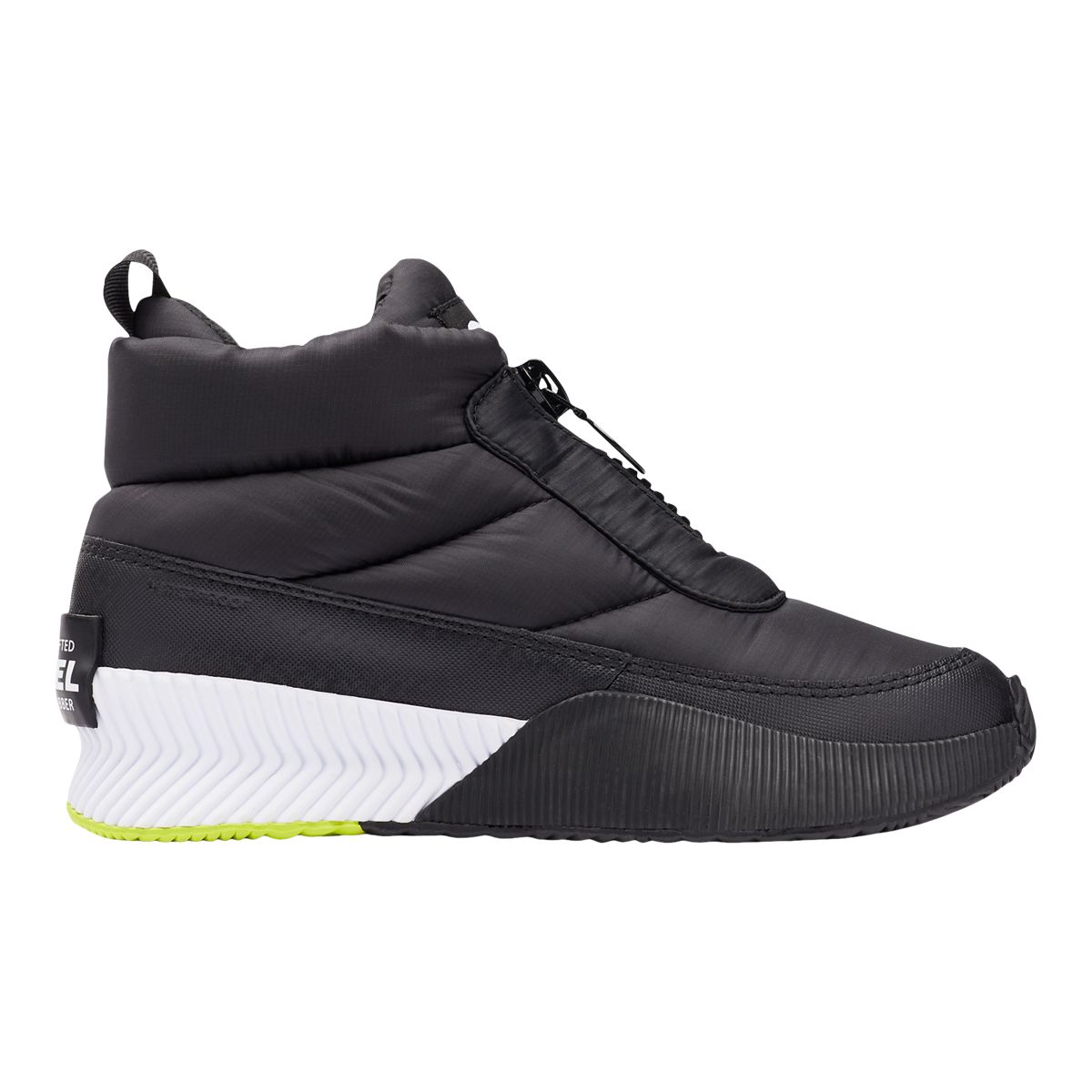 Sorel Women's Out 'N About III Puffy Zip Fleece-Lined   Non-Slip Winter Boots