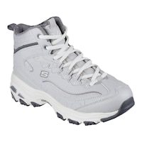 Skechers Women's D'Lite Walking Shoes, Sneakers Front_Three_Fourths_Angled_Right