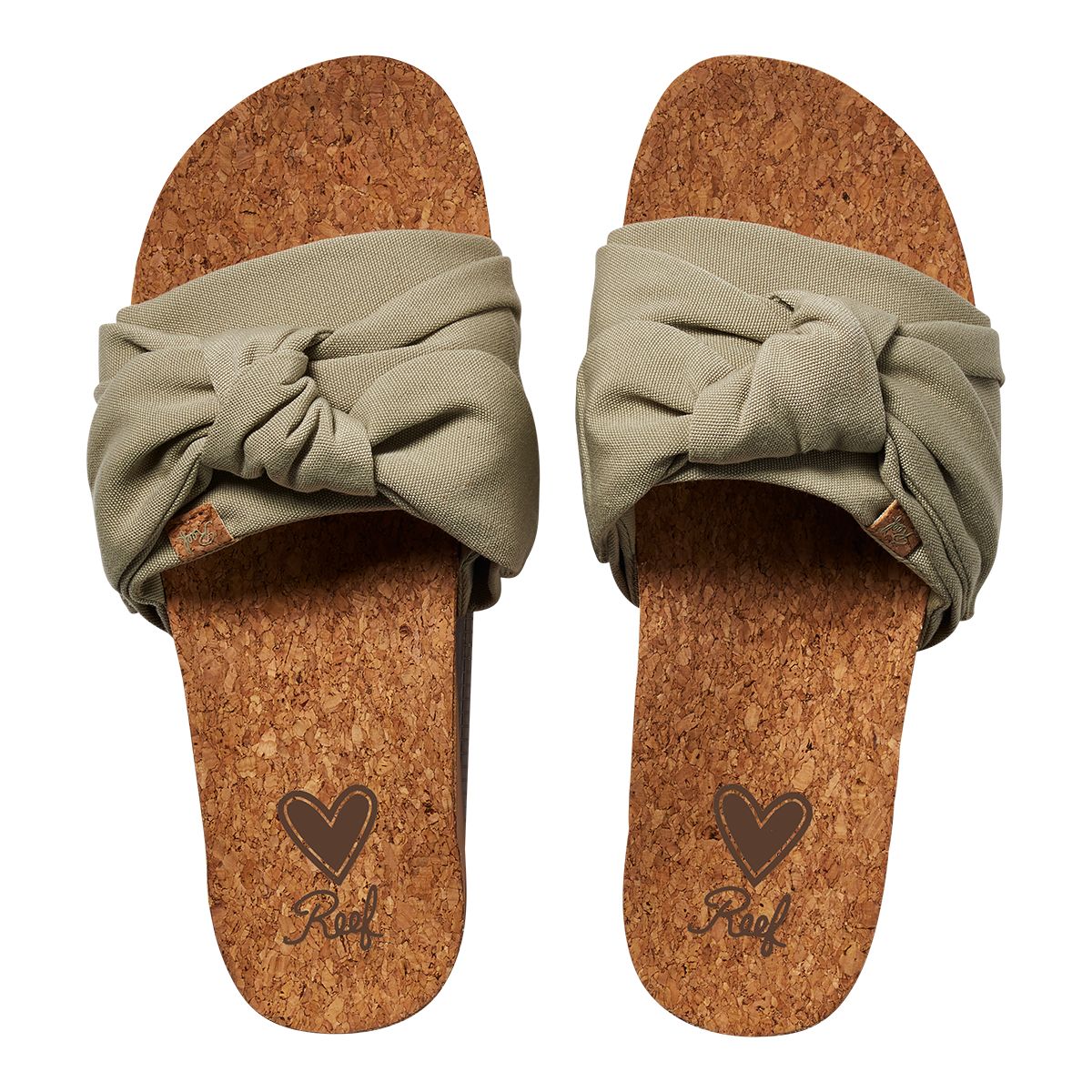 Reef Women's Knotty Scout One Strap Slides/Sandals