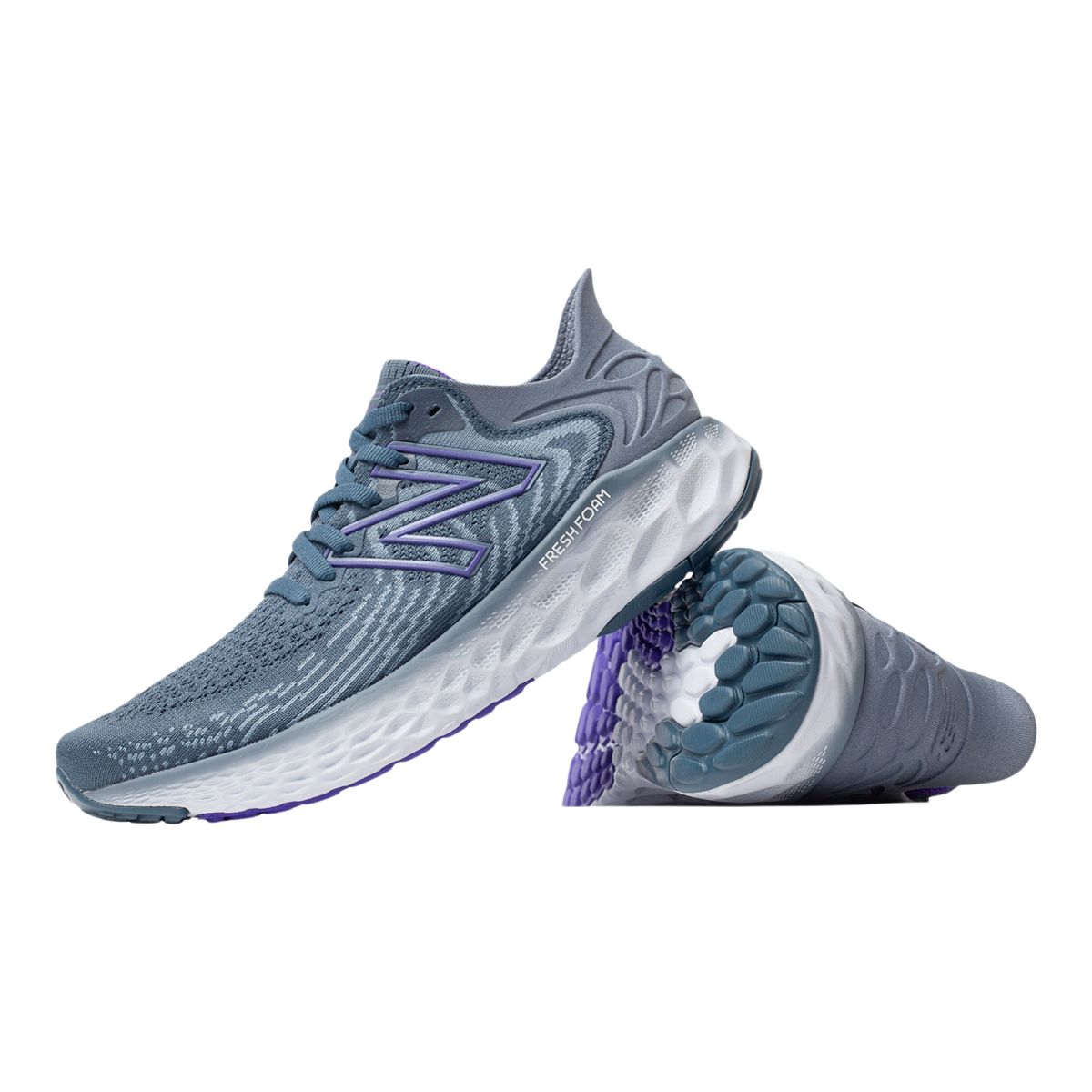 New Balance Women's 1080 V11 Wide Lightweight Knit Running Shoes