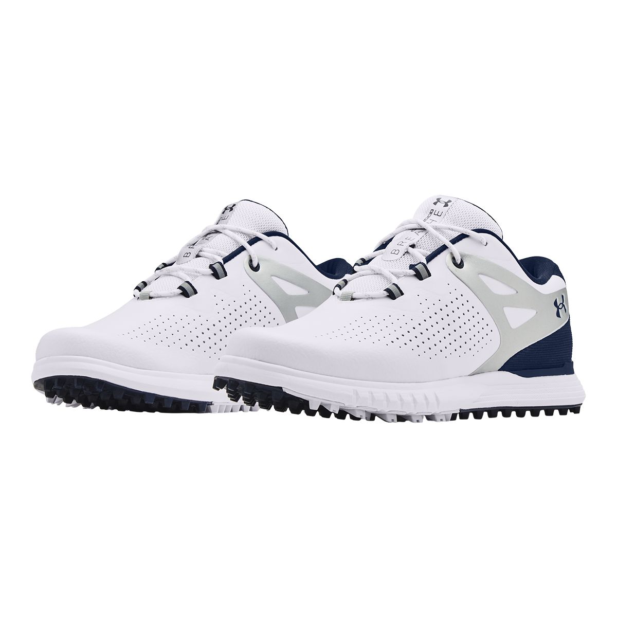 Under Armour Women's Charged Breathe Spikeless Lightweight Comfortable Golf Shoes