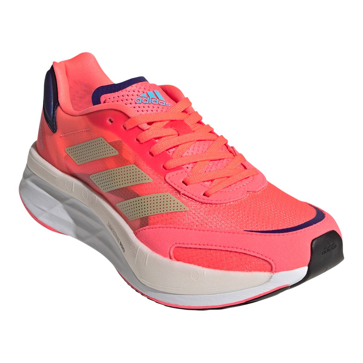 adidas Women's Adizero Boston 10 Lightweight Lace Running Shoes