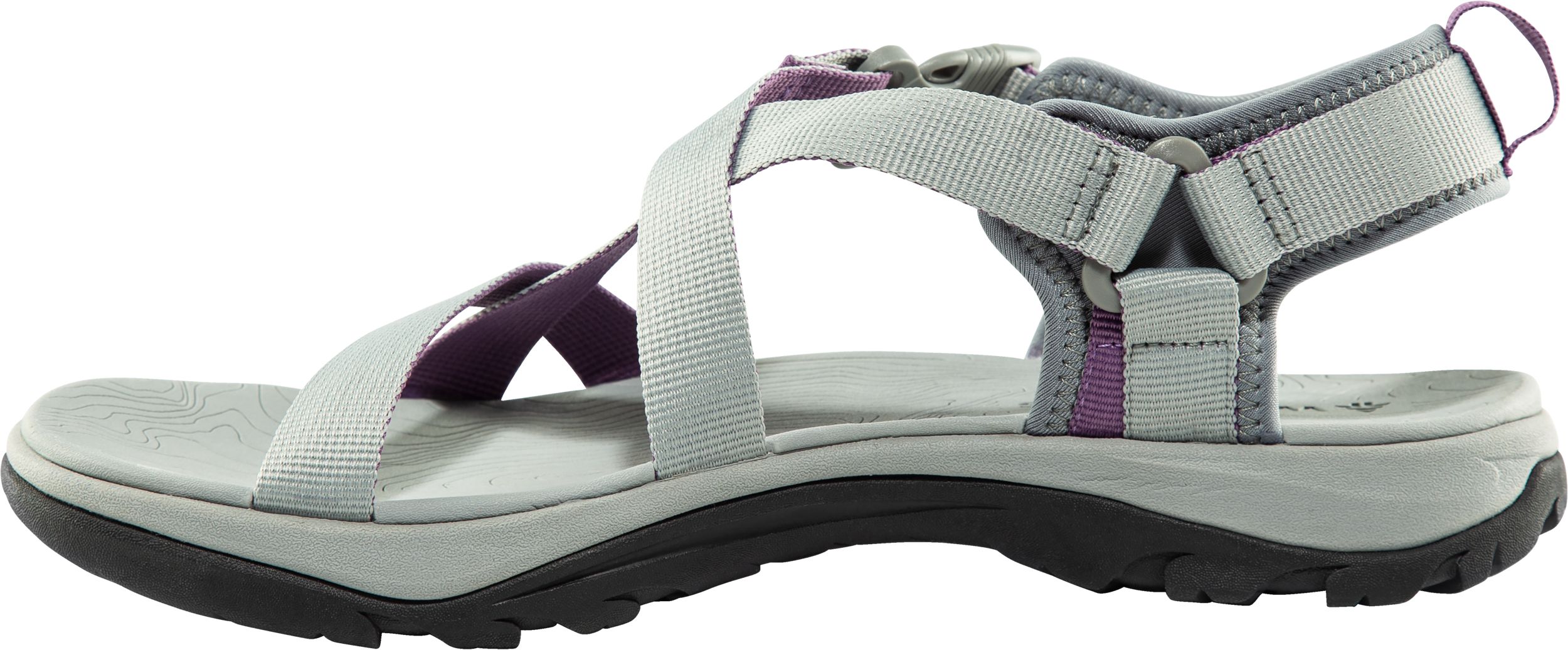 Women's Yoga Sling Ella Grey Sandal - 6M 