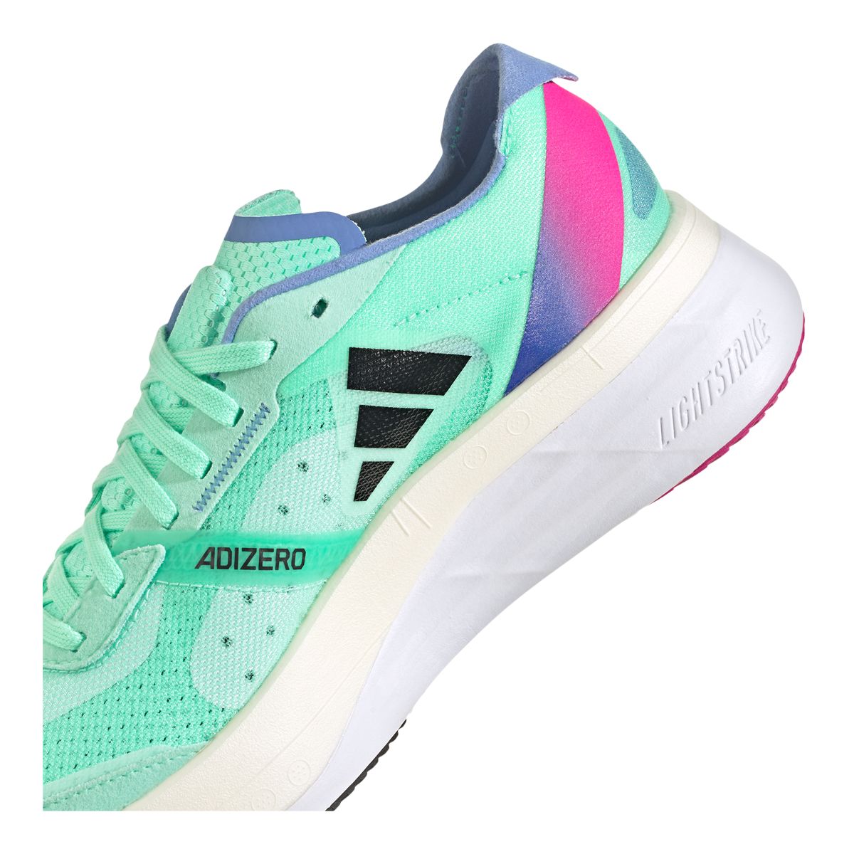 adidas Women's Adizero Boston 11 Lightweight Mesh Running Shoes