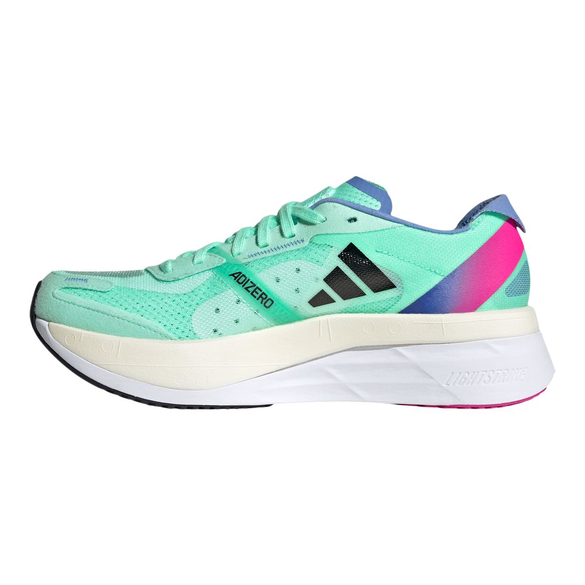 adidas Women's Adizero Boston 11 Lightweight Mesh Running Shoes