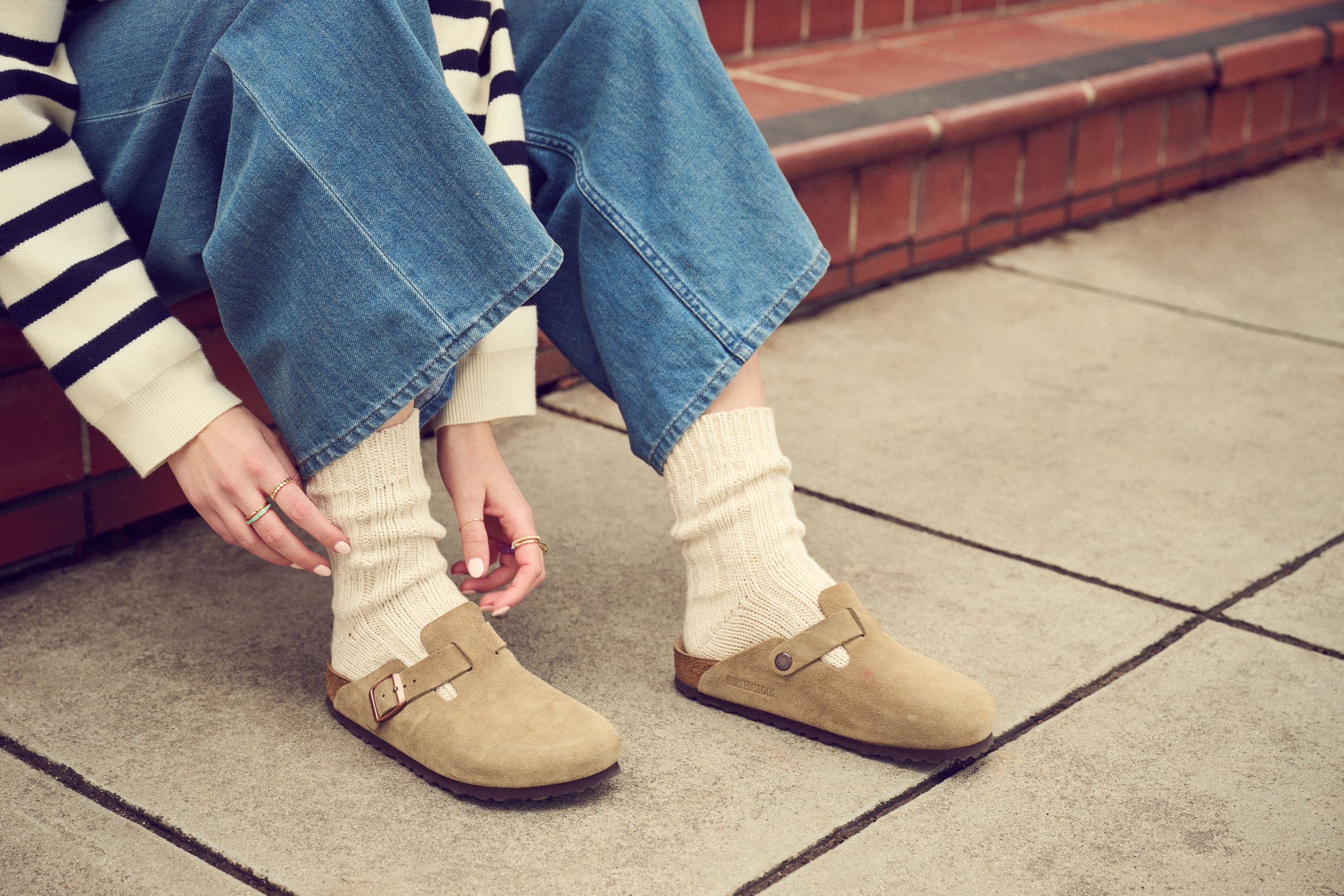 Birkenstock Unisex Boston Suede Clogs | SportChek
