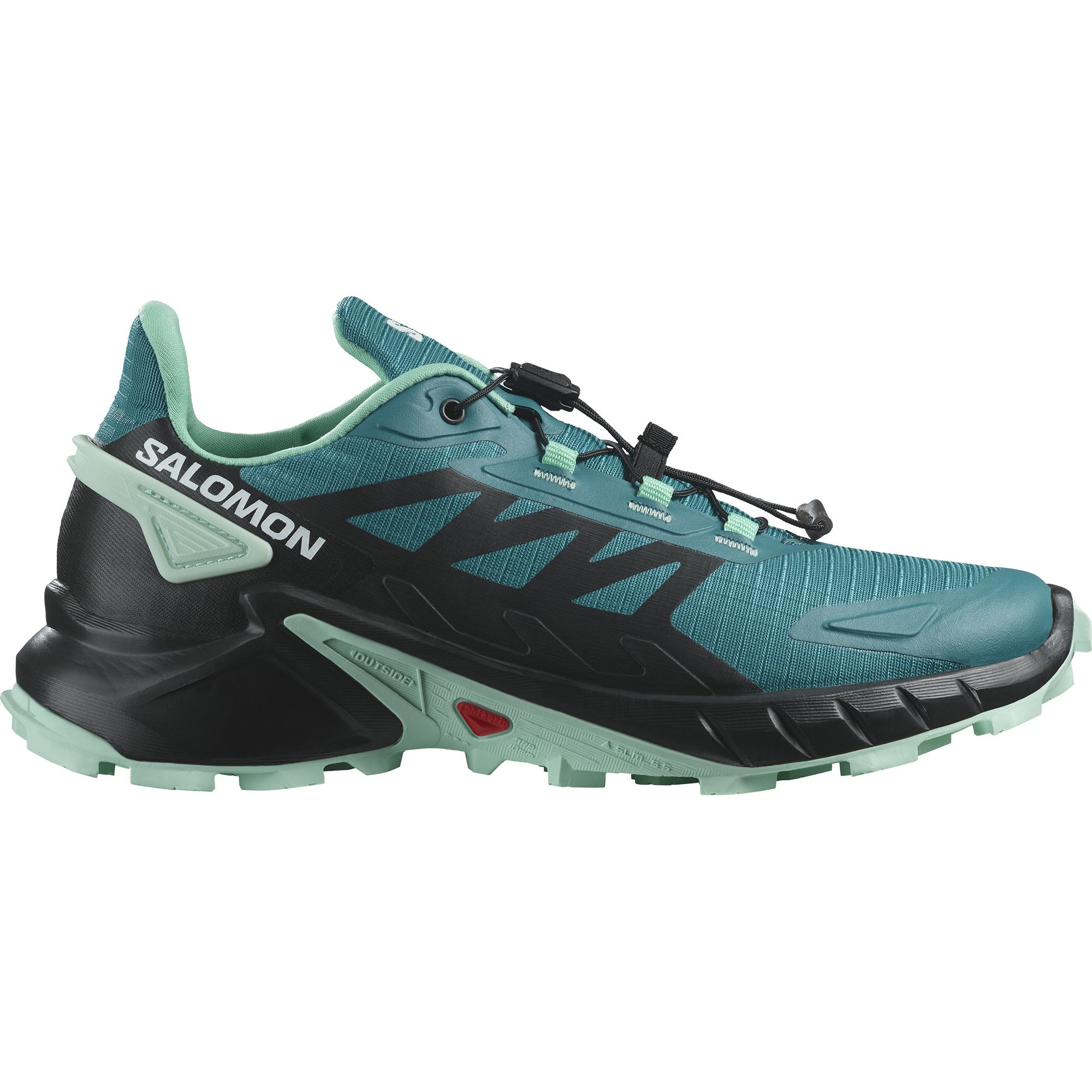Image of Salomon Women's Supercross 4 Quick-Lacing Comfortable Cushioned Trail Running Shoes