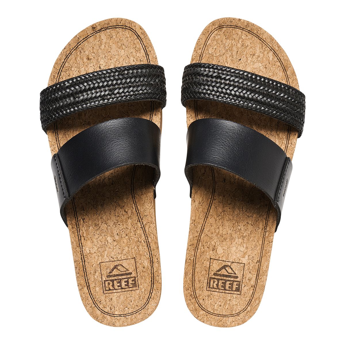 REEF Women's Cushion Vista Hi Cushioned Slides