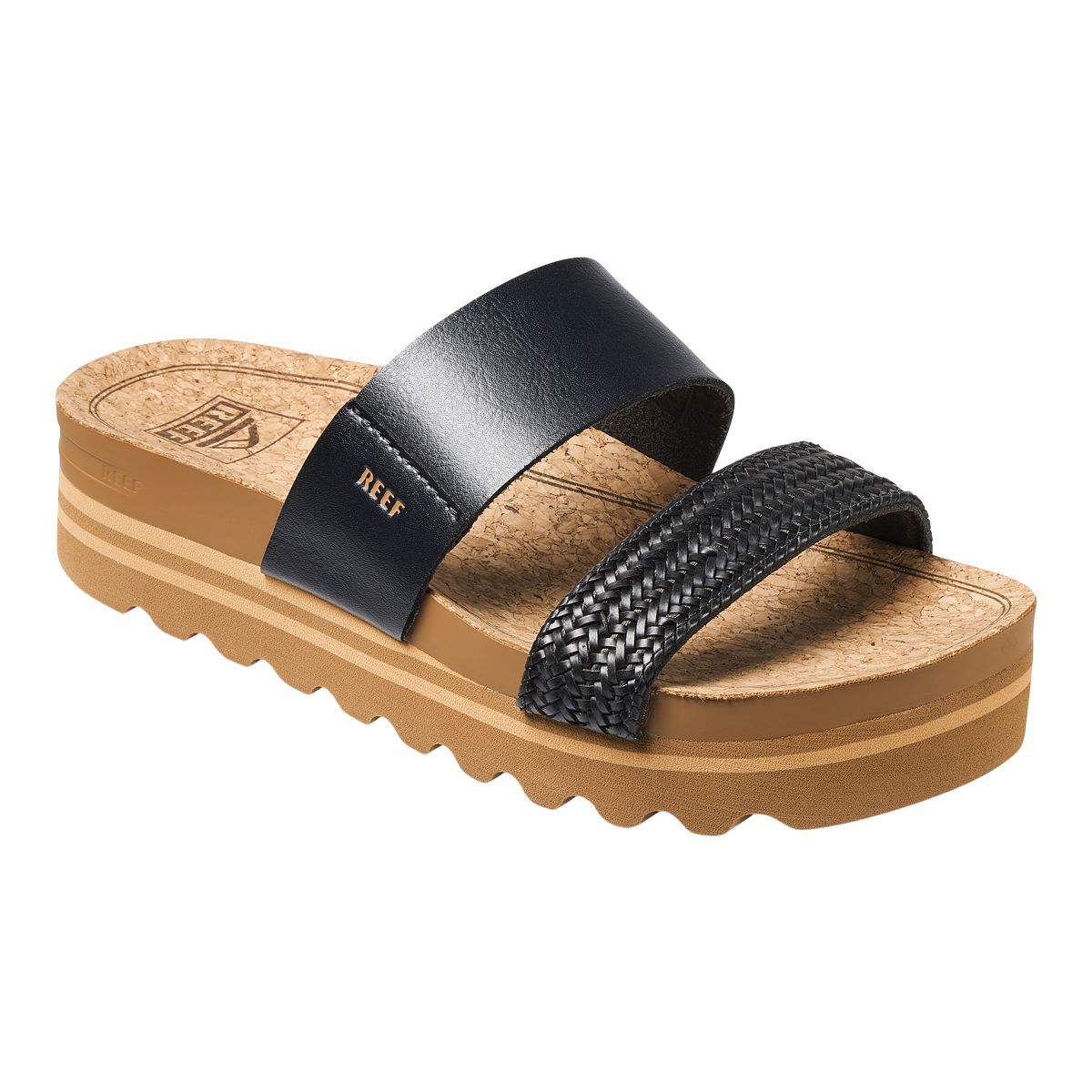REEF Women's Cushion Vista Hi Cushioned Slides