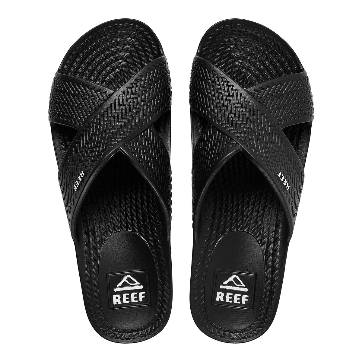 REEF Women's Water X Lightweight Vegan Leather Slides