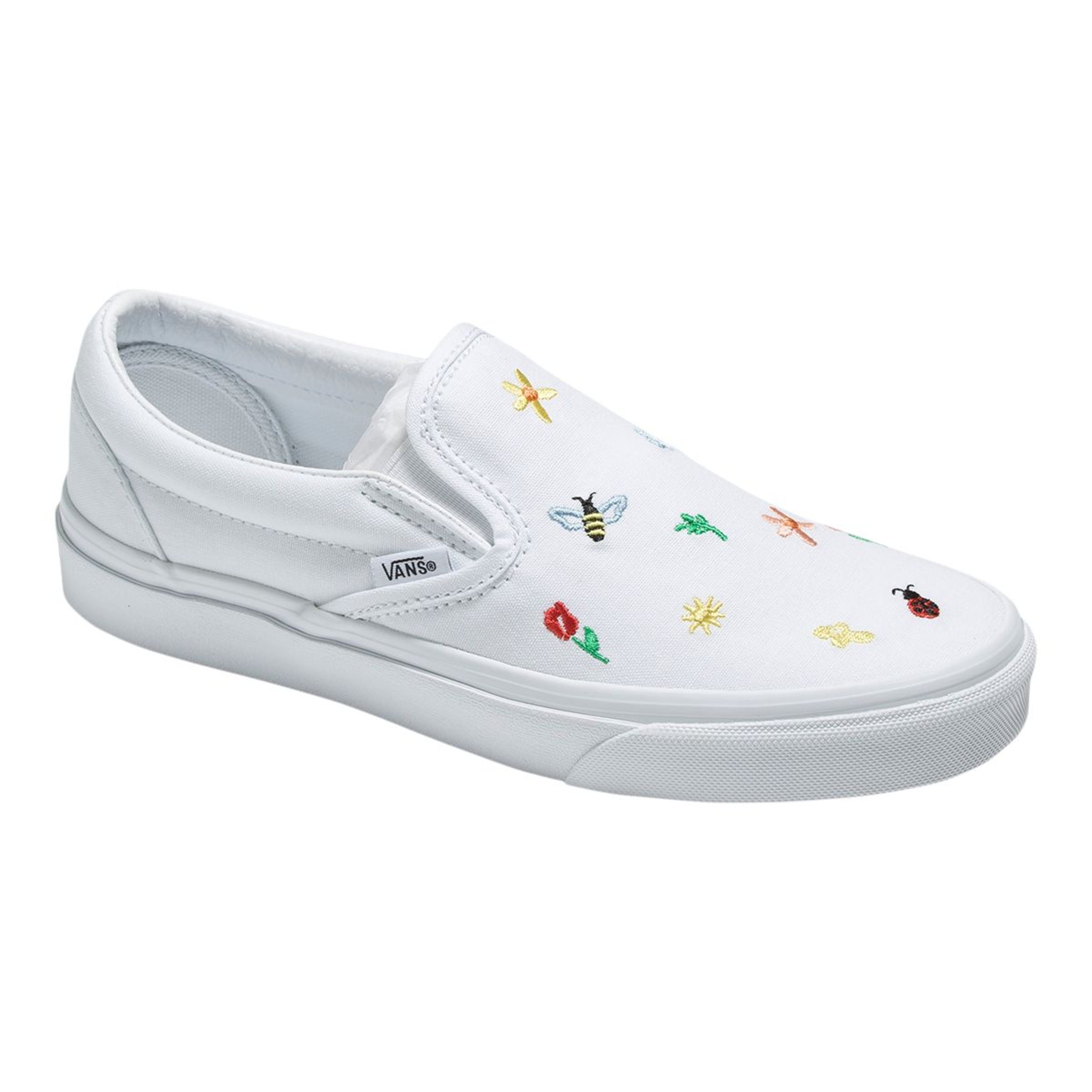vans women's classic slip on garden party skate shoes