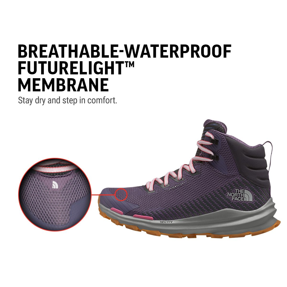 The North Face Women's VECTIV Fastpack Mid FUTURELIGHT Hiking Shoes