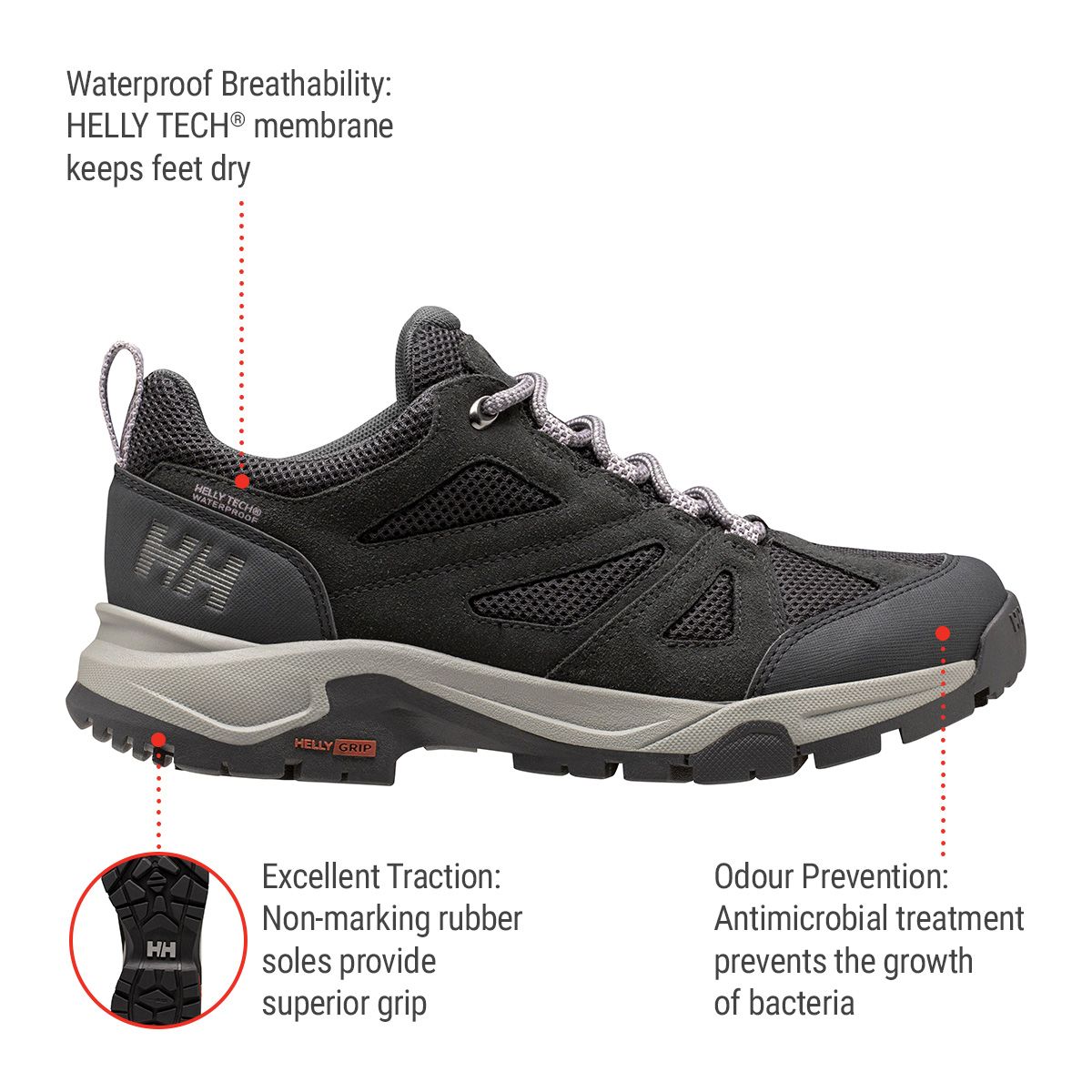 Helly Hansen Women's Switchback HT Trail Low 2 Hiking Shoes