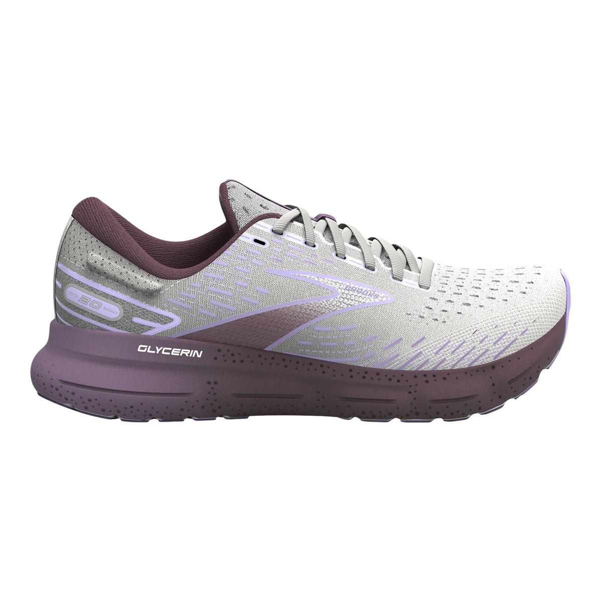Image of Brooks Women's Glycerin 20 Running Shoes Mesh Breathable