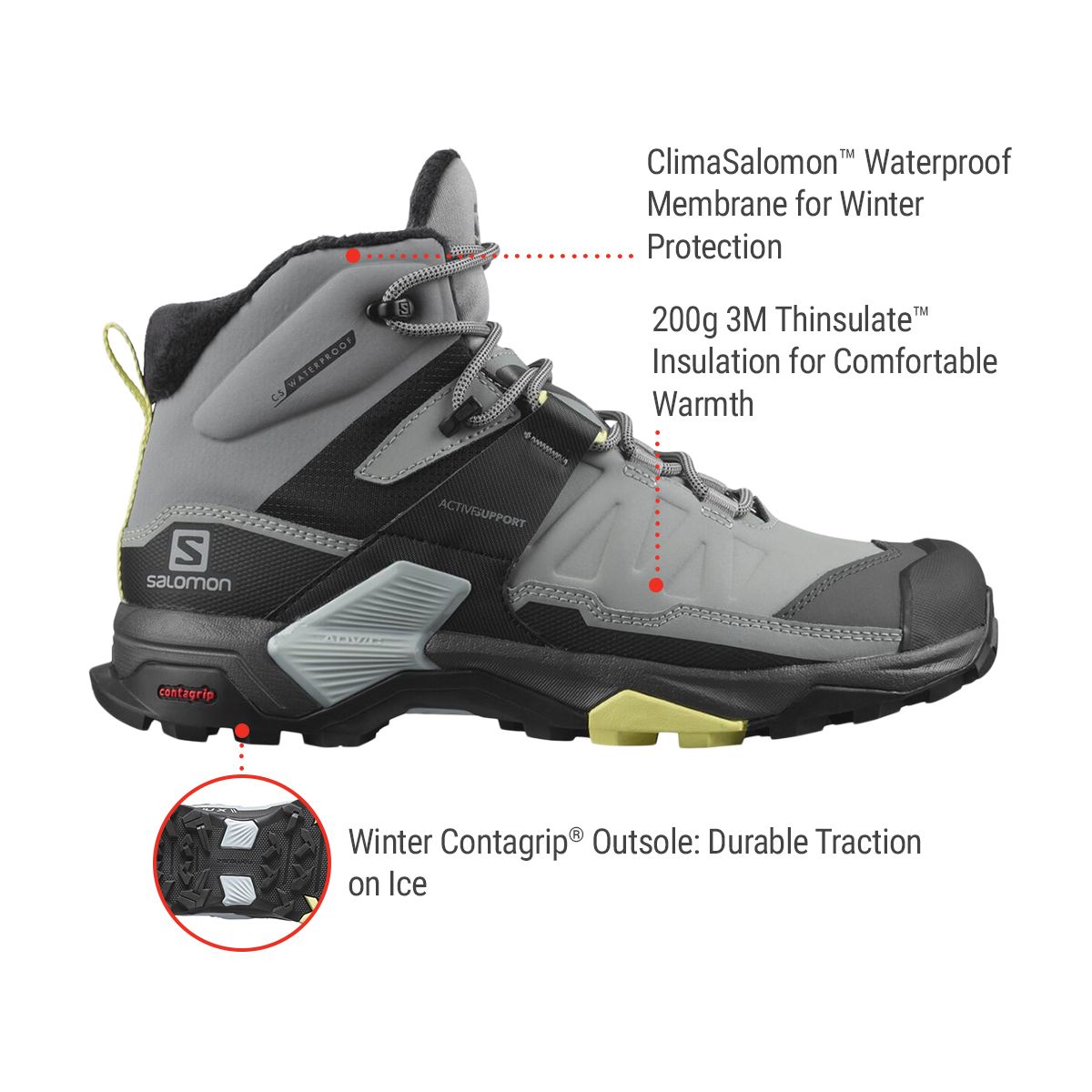 Salomon women's winter boots discount