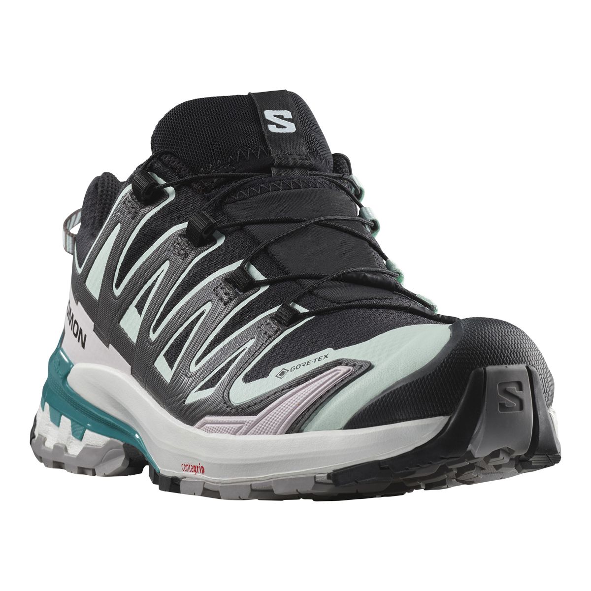 Image of Salomon Women's XA Pro 3D V9 Gore-Tex Durable Waterproof Trail Running Shoes