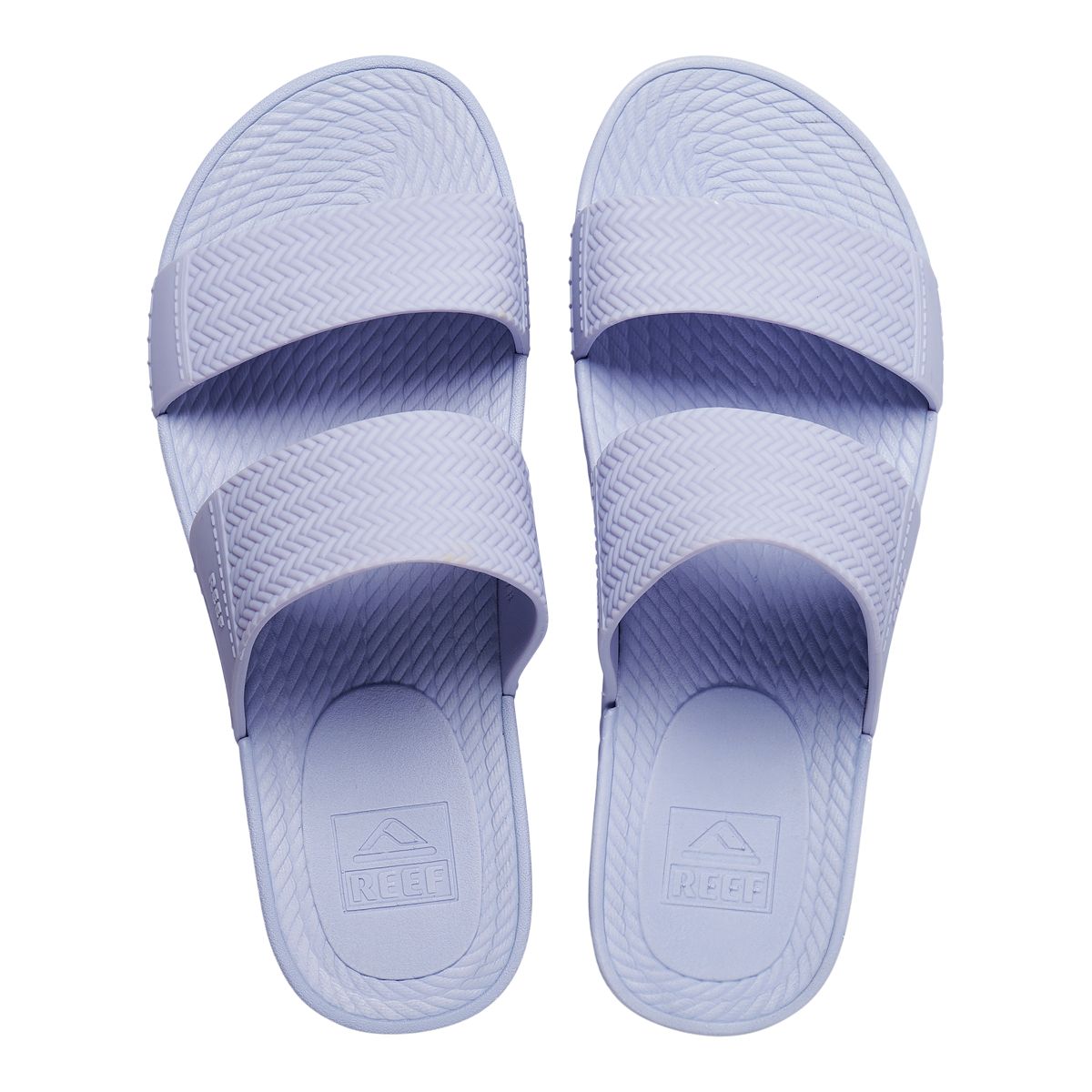 Reef Women's Cushion Bounce Vista Two Strap Slides/Sandals, Wide