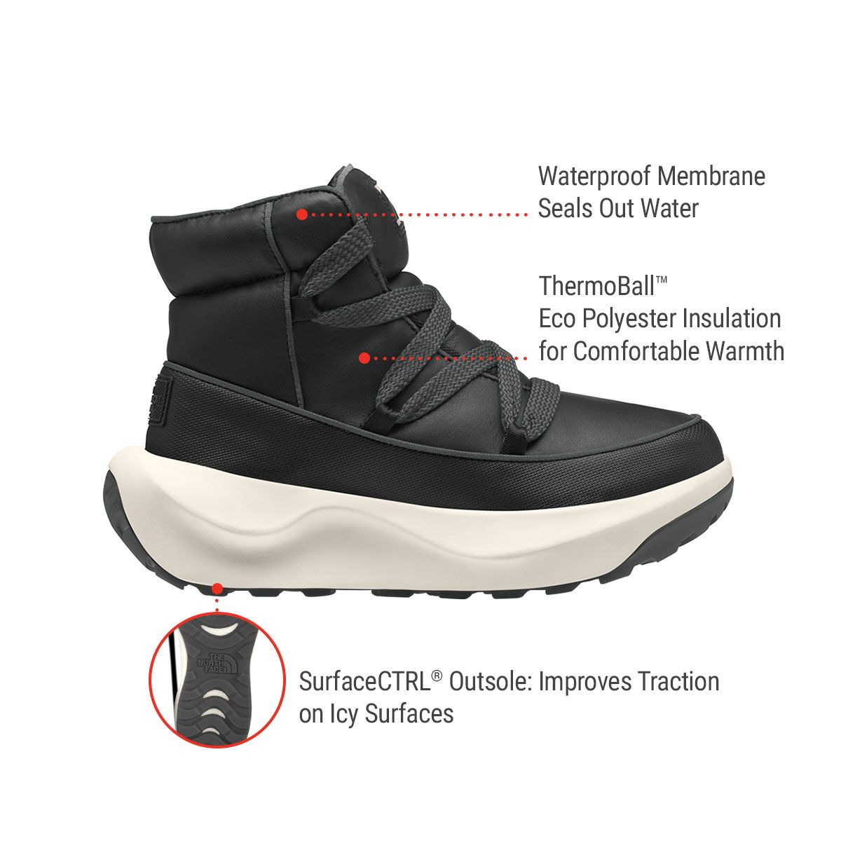 The North Face Women's Halseigh Thermoball Winter Boots