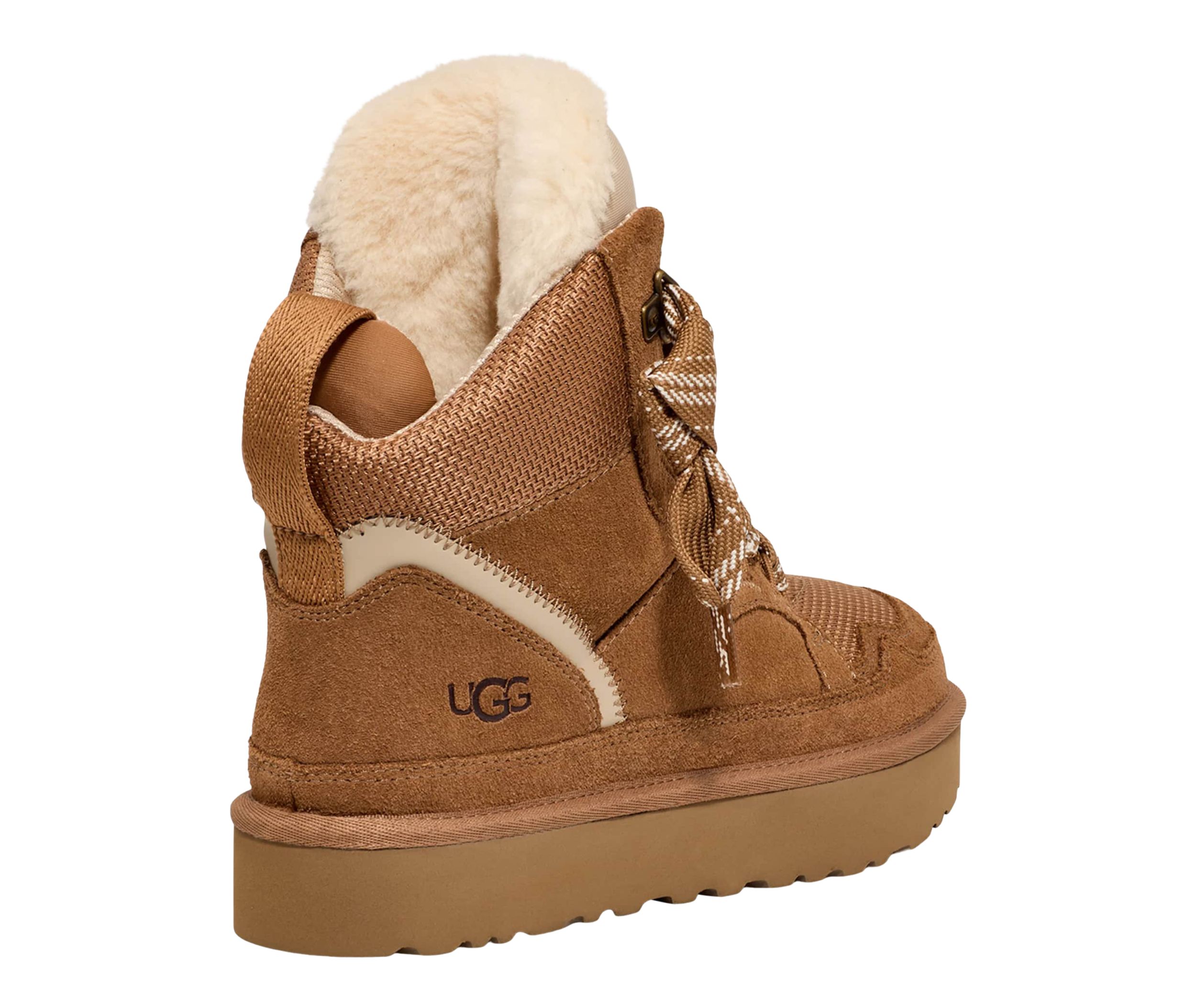 UGG Women's Highmel Suede Laced-Up High Top Sneakers