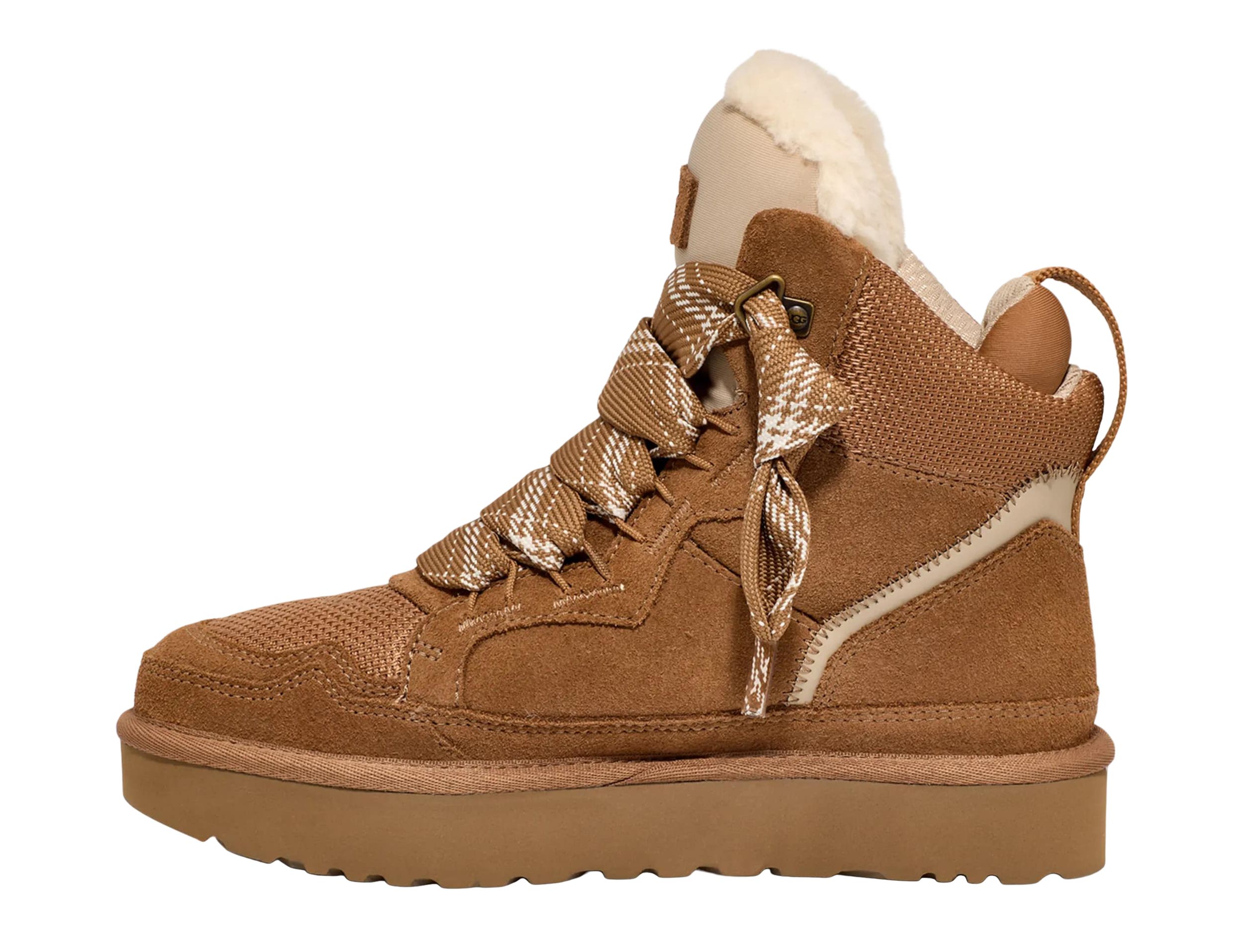 UGG Women's Highmel Suede Laced-Up High Top Sneakers