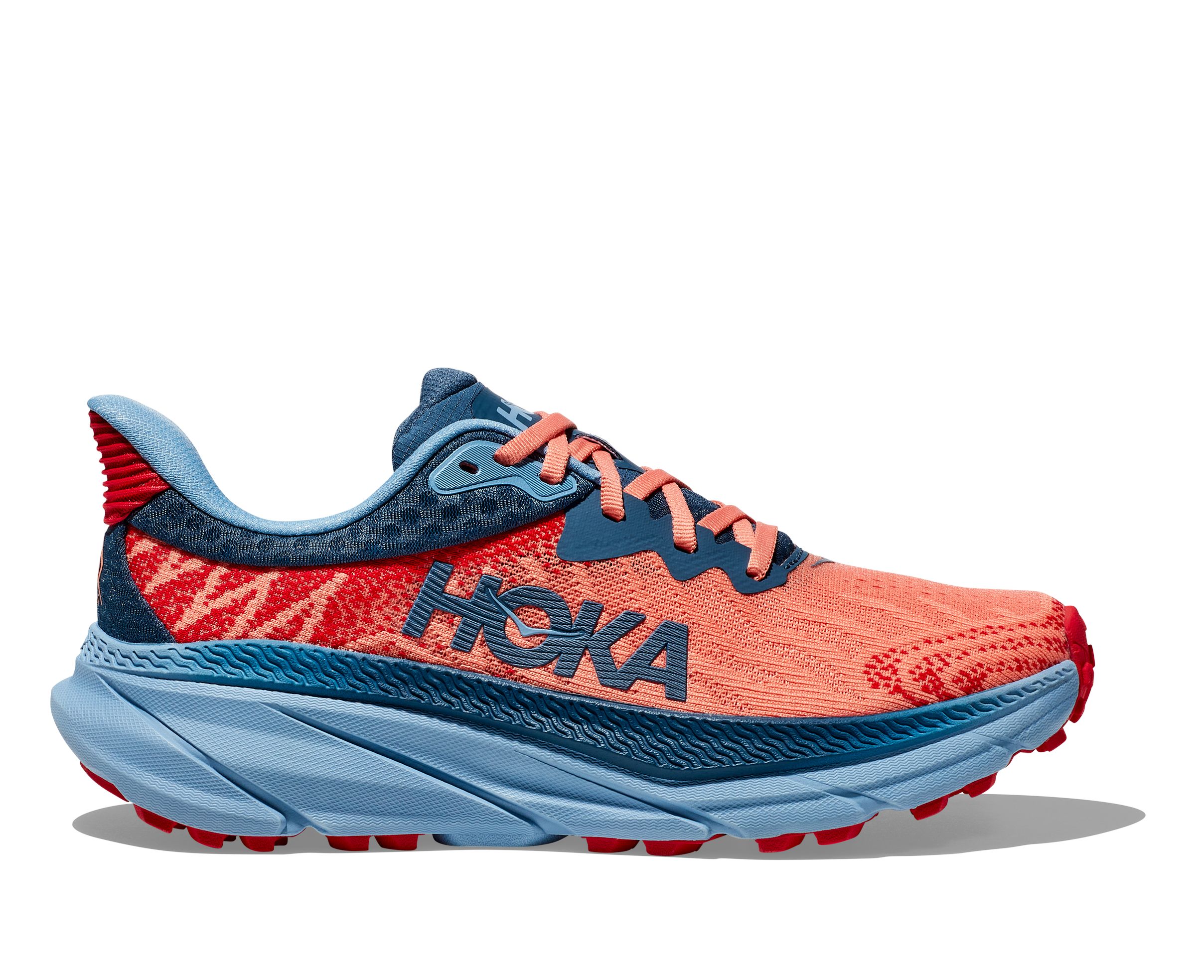 Image of Hoka Women's Challenger ATR 7 Breathable Mesh Cushioned Trail Running Shoes