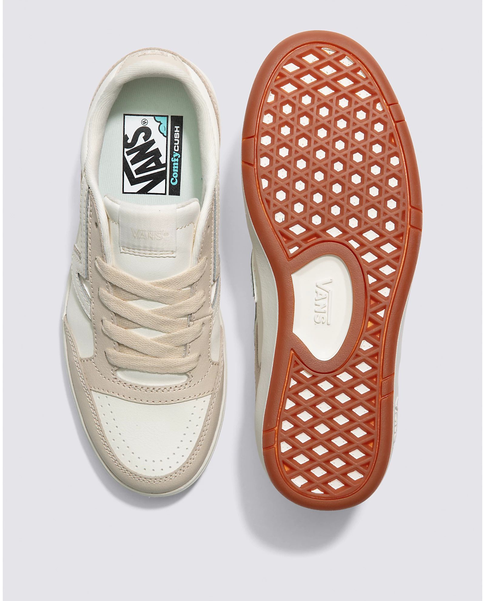 Vans Women's Leather Lowland Skate Shoes