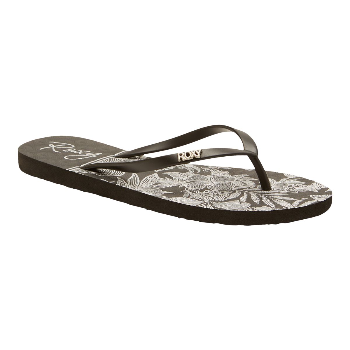 Roxy Women's Viva Stamp Beach Flip Flop Sandals
