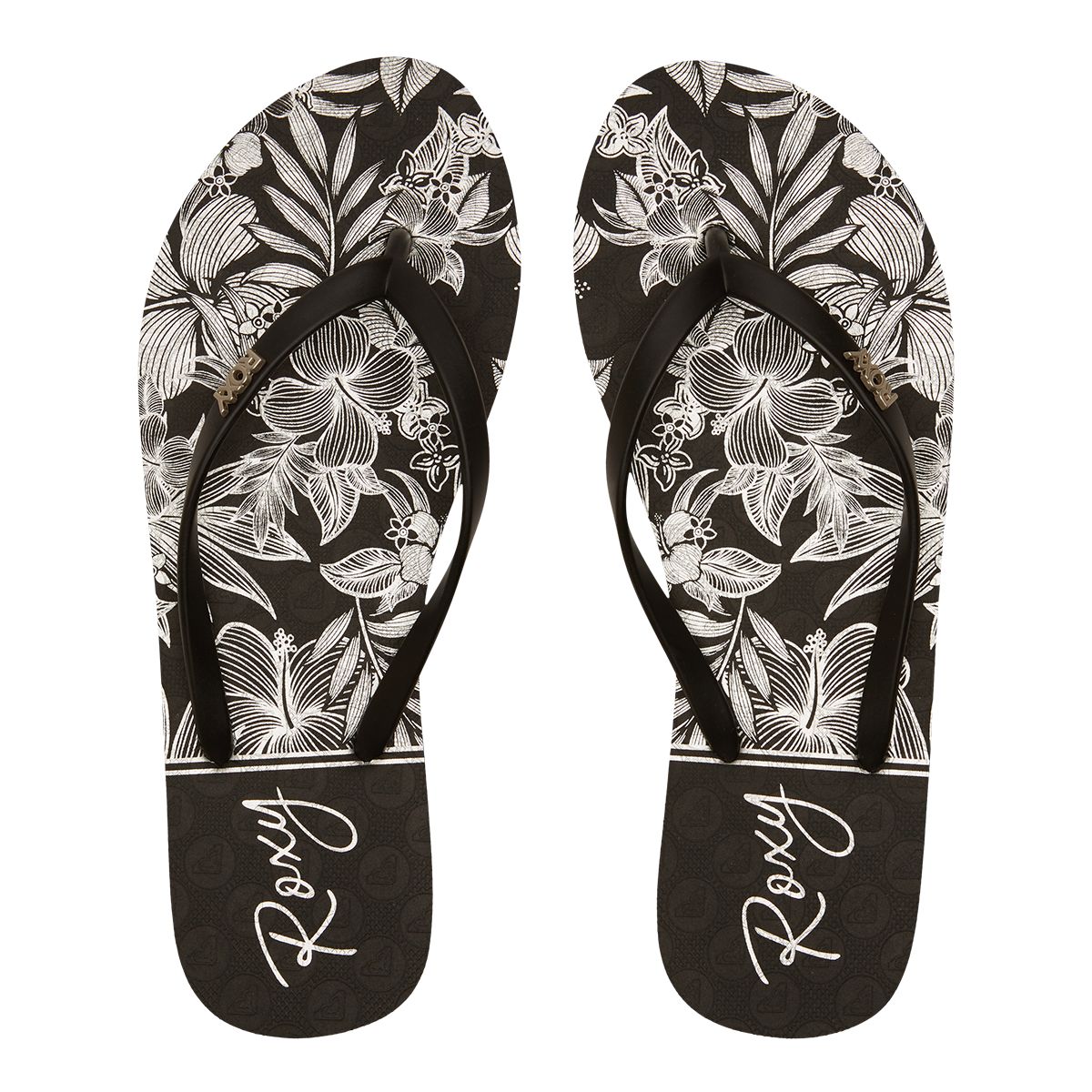 Roxy Women's Viva Stamp Beach Flip Flop Sandals