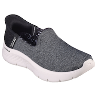 Skechers Women's Go Walk Flex Slip-In Walking Shoes Front_Three_Fourths_Angled_Right