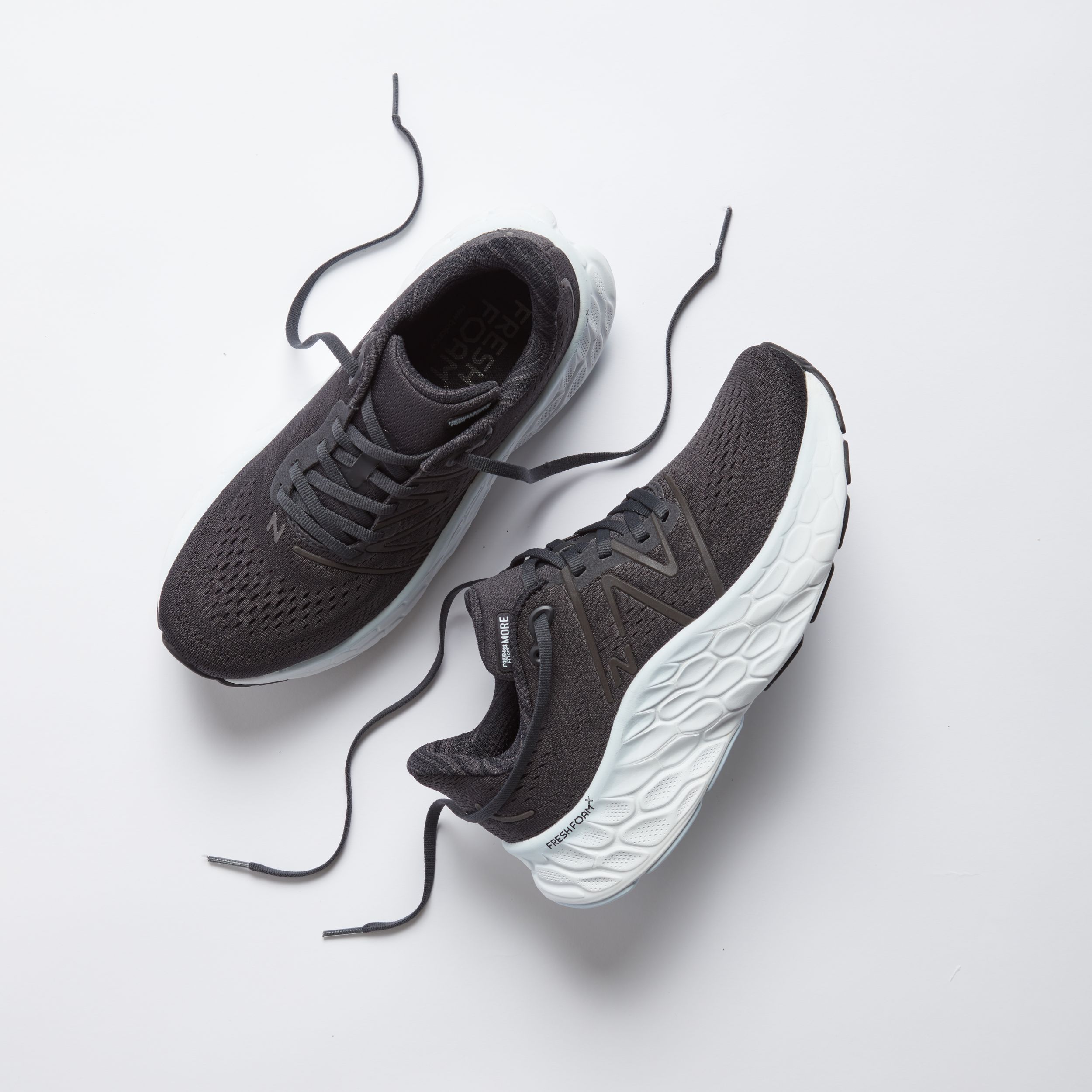 New Balance Women's Fresh Foam X More V4 Breathable Mesh Running Shoes