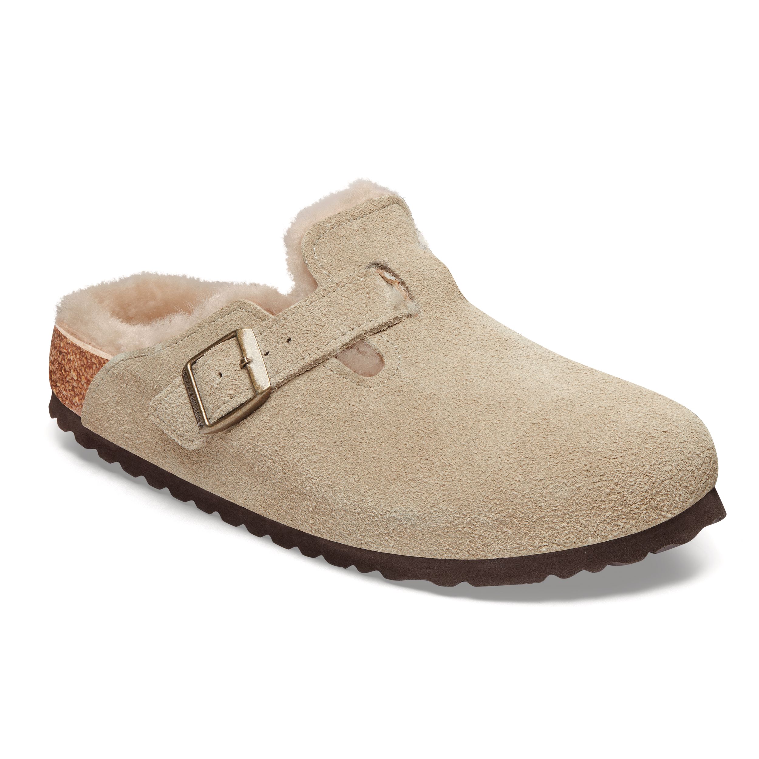 Birkenstock Women's Boston Shearling Suede Clogs
