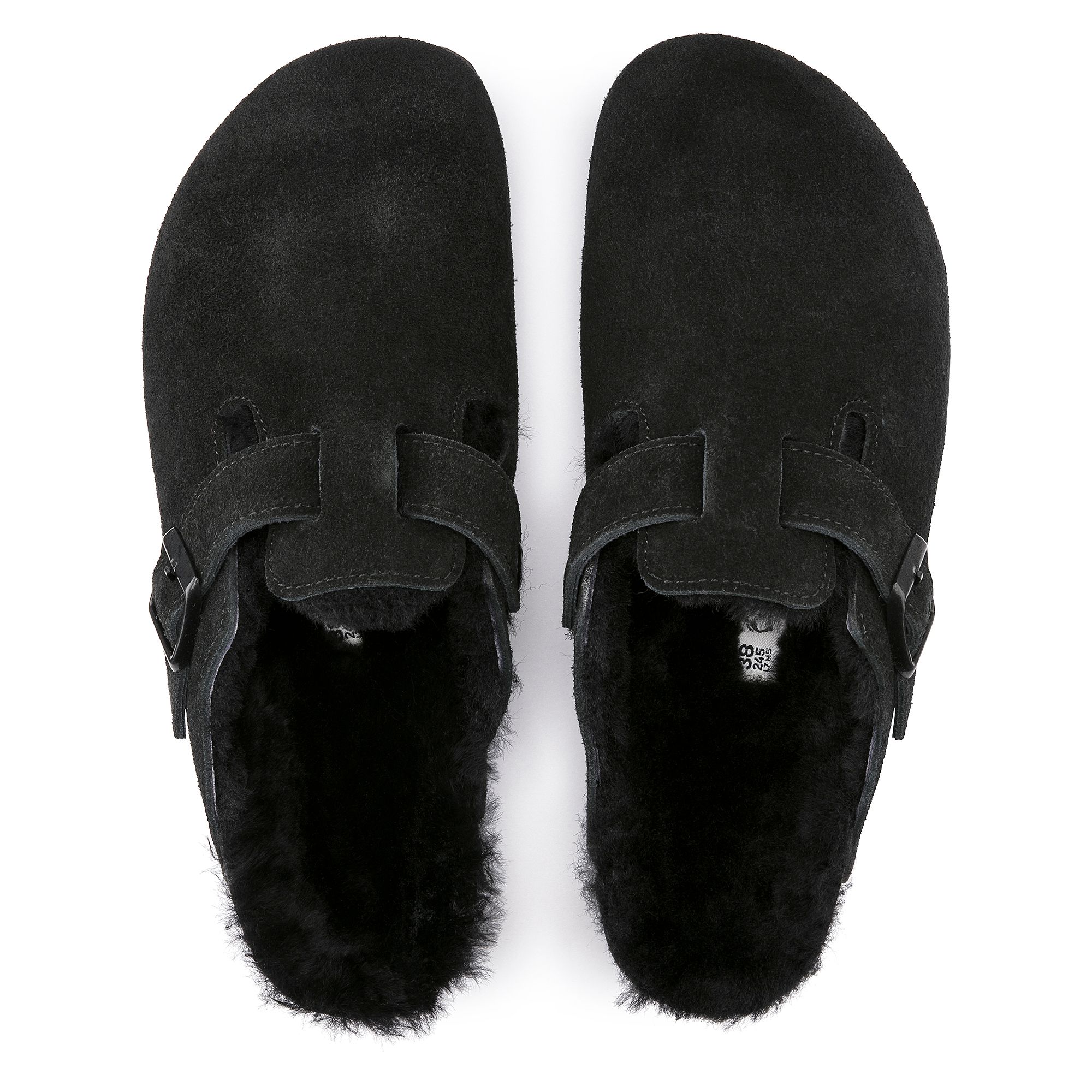 BIRKENSTOCK BOSTON/FUR 黒　24cm Birkenstock Women's Boston Shearling Suede Clogs | SportChek