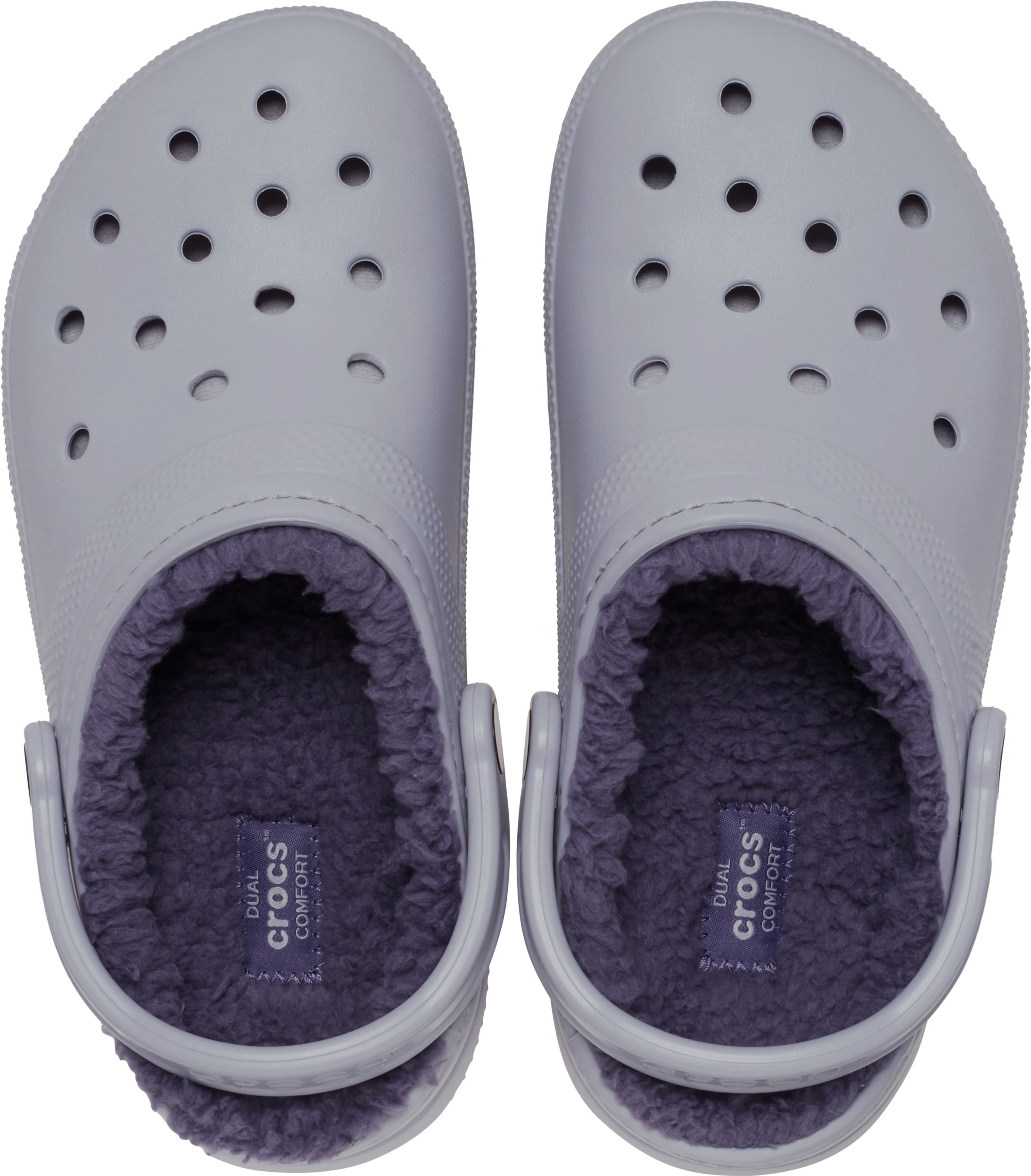 Crocs Unisex Classic Fuzz-Lined Clog Sandals