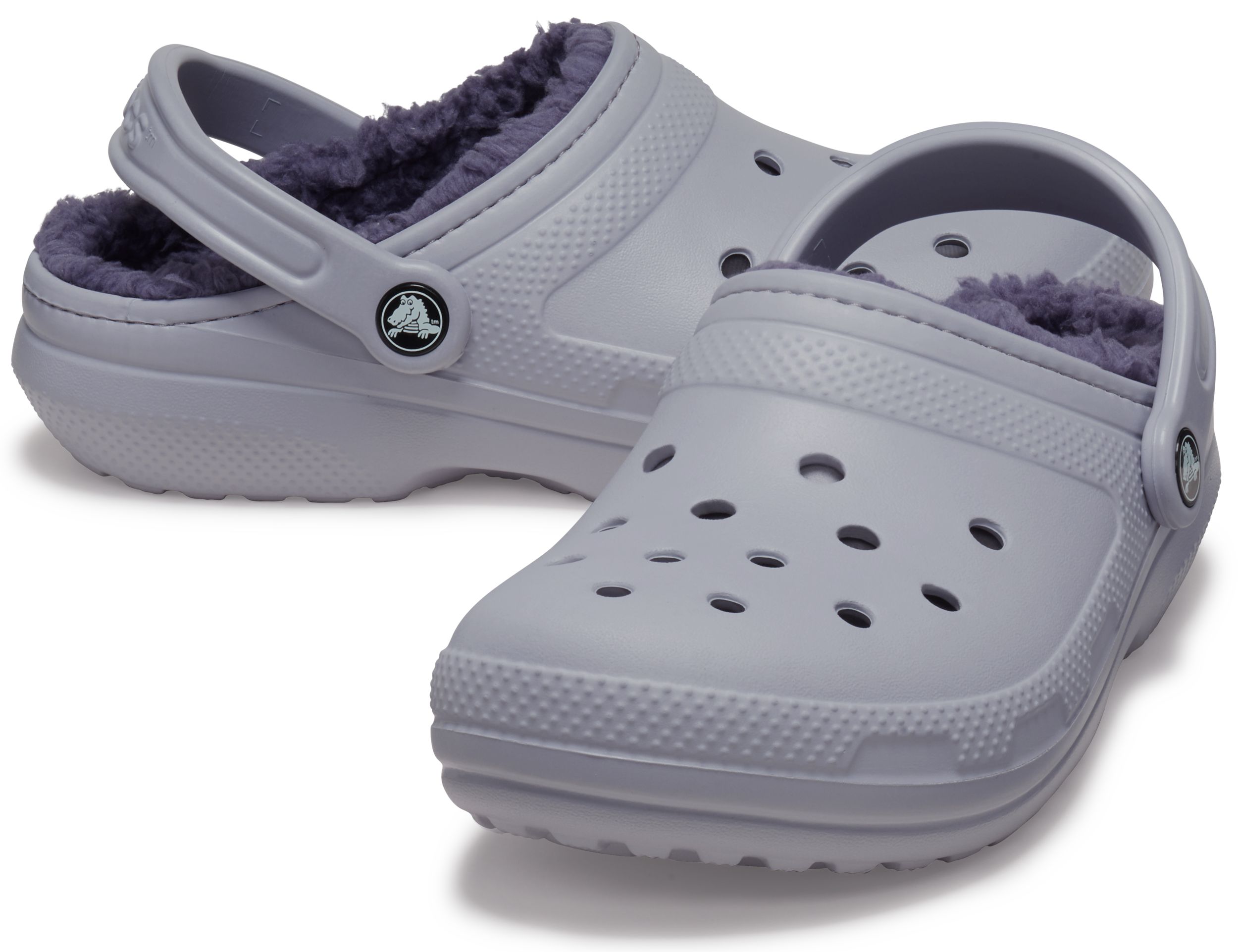 Crocs Unisex Classic Fuzz-Lined Clog Sandals