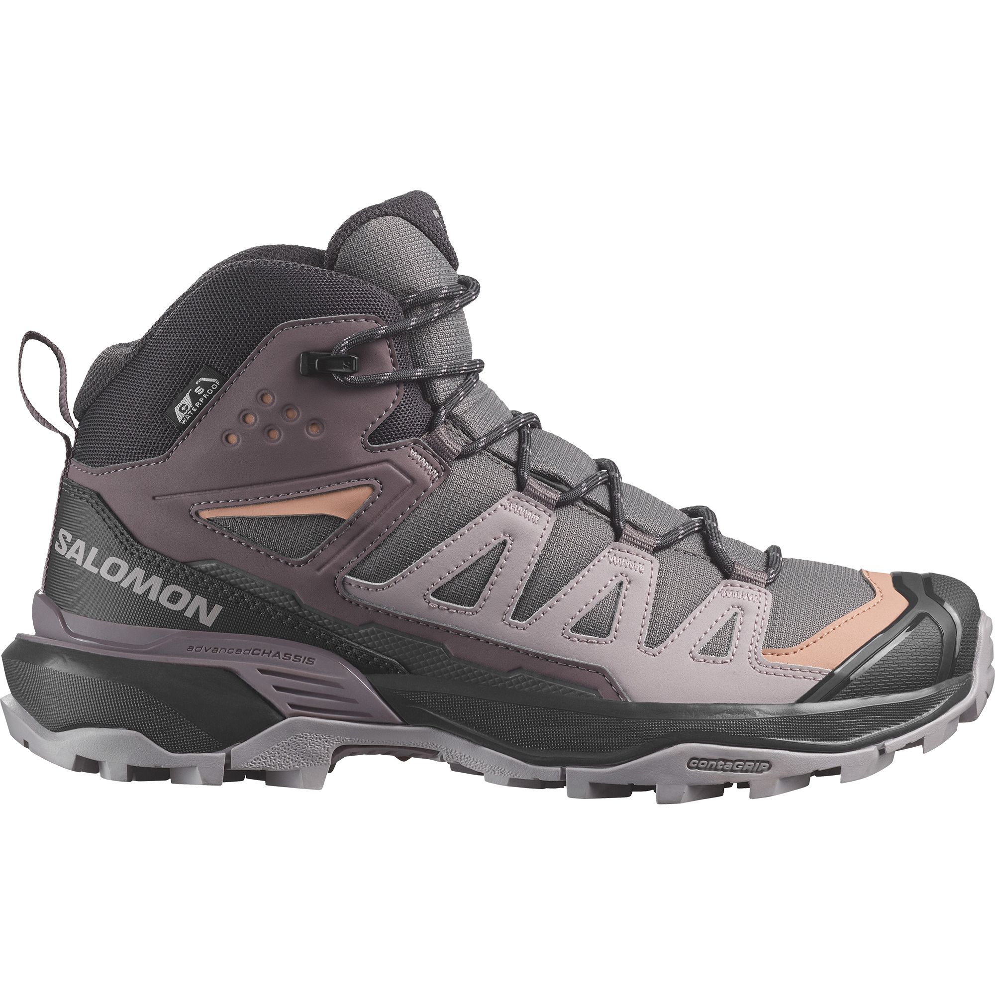 Image of Salomon Women's X ultra 360 Mid Cswp Hiking Shoes