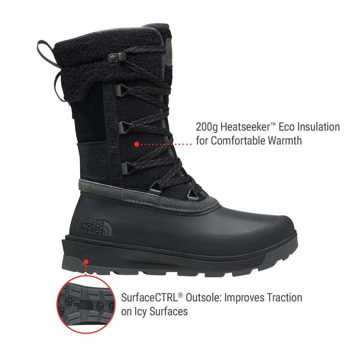 The North Face Women's Shellista V Mid Waterproof Boots