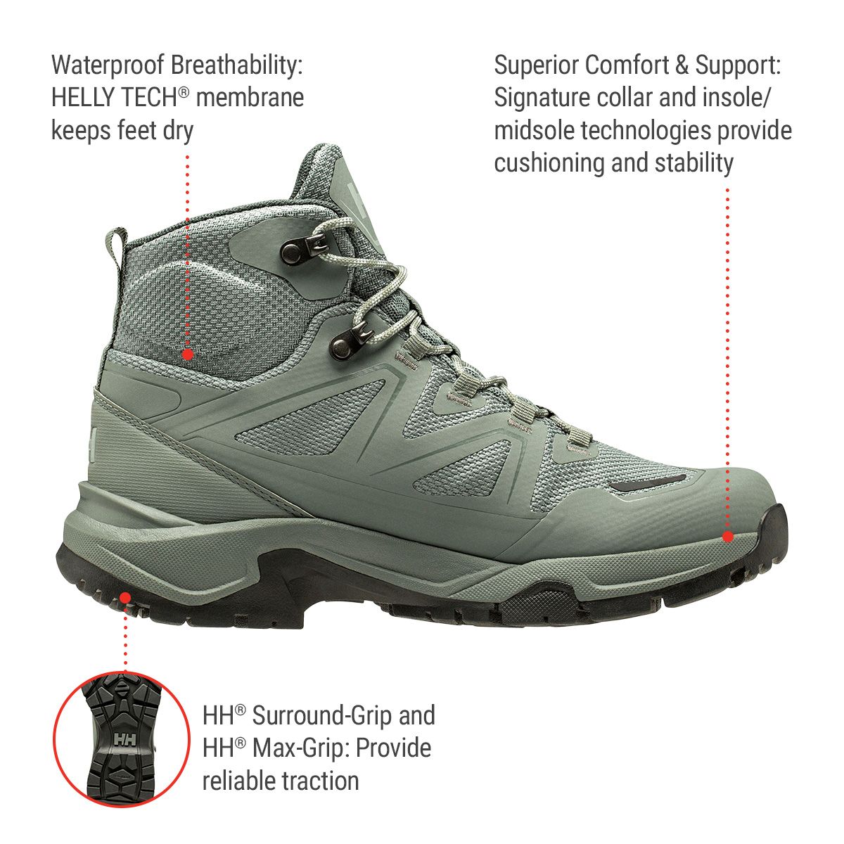 Helly Hansen Women's Cascade Helly Tech® Hiking Shoes