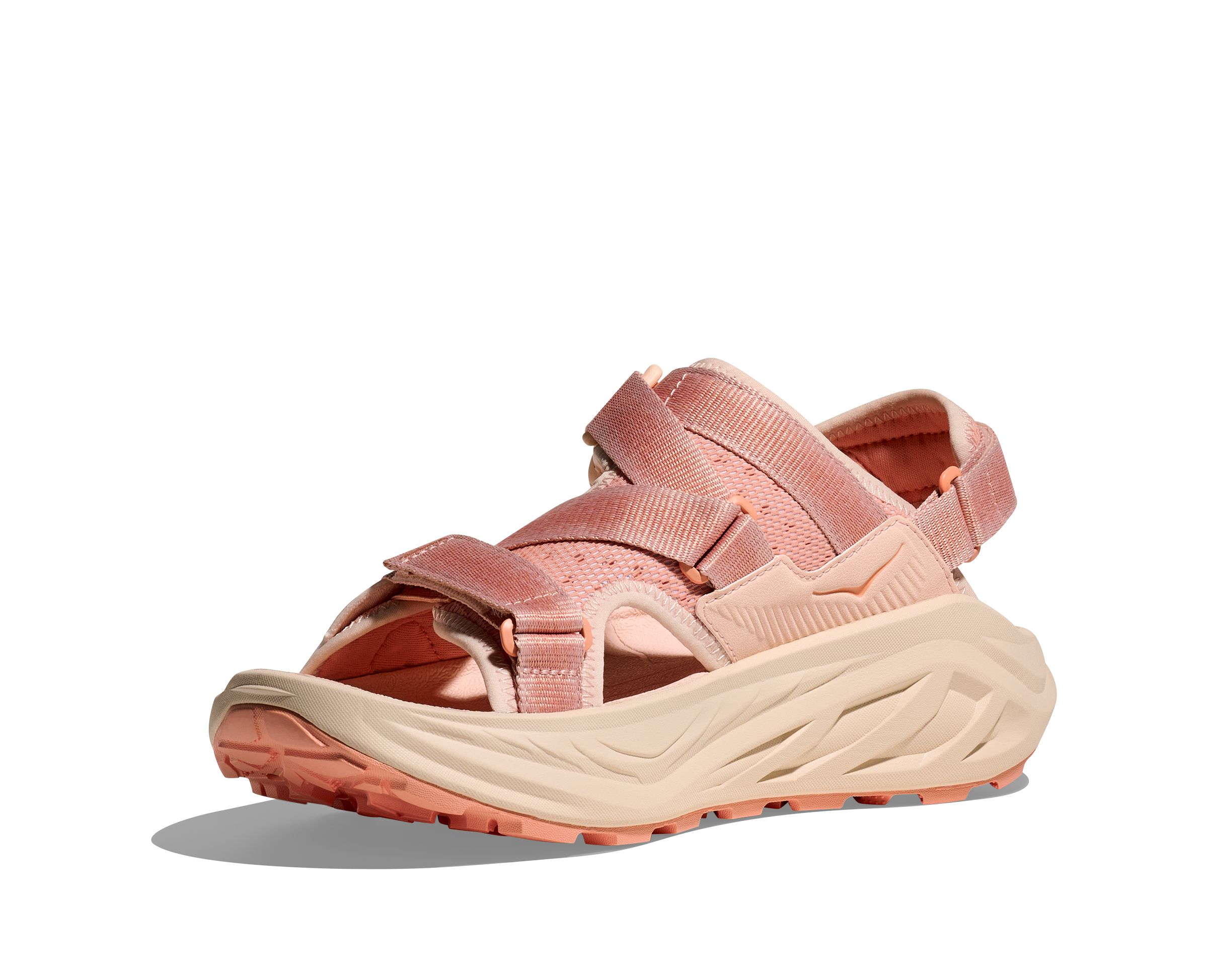 HOKA Women's Infiniti Hike TC Sandals Front_Angled_Left