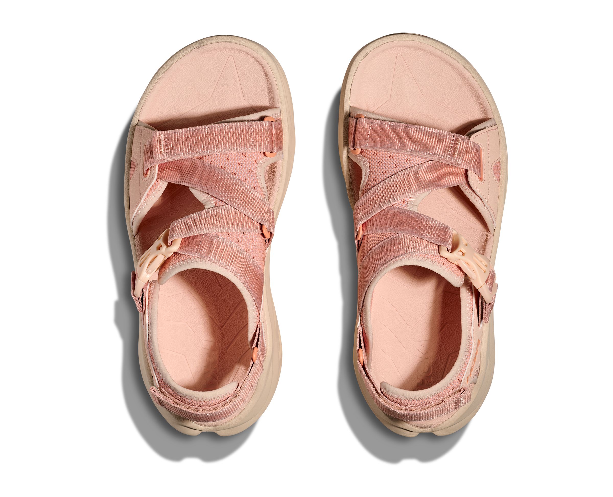 HOKA Women's Infiniti Hike TC Sandals Overhead_Flat